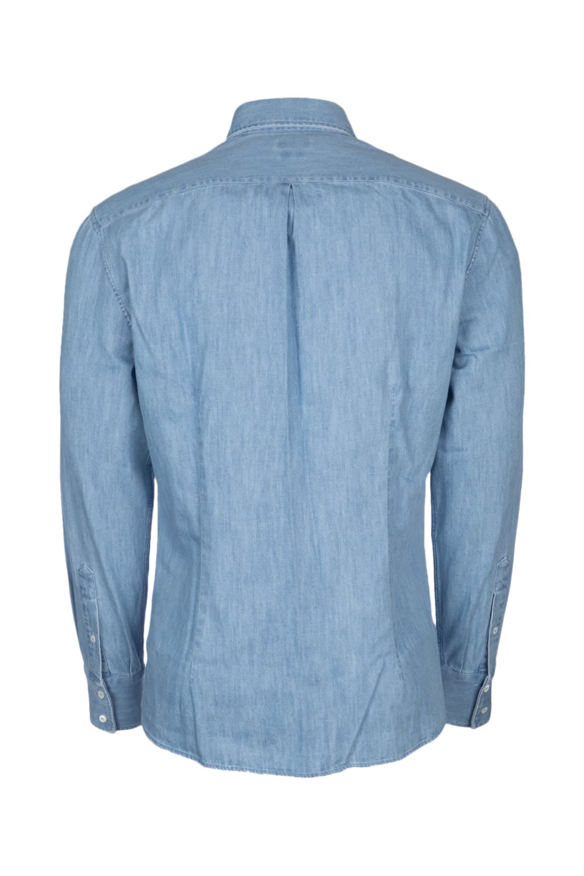 Shop Brunello Cucinelli Denim Shirt In C8331