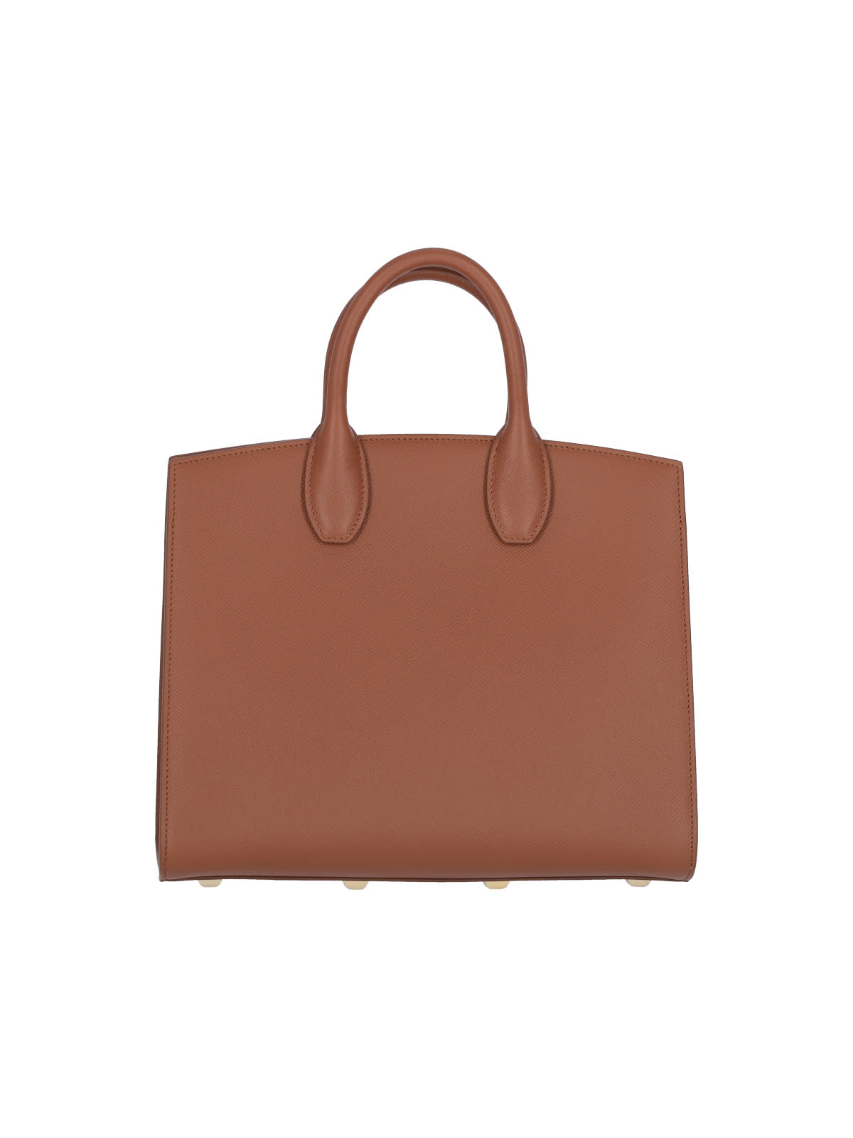 Shop Ferragamo Studio Box Handbag In Brown