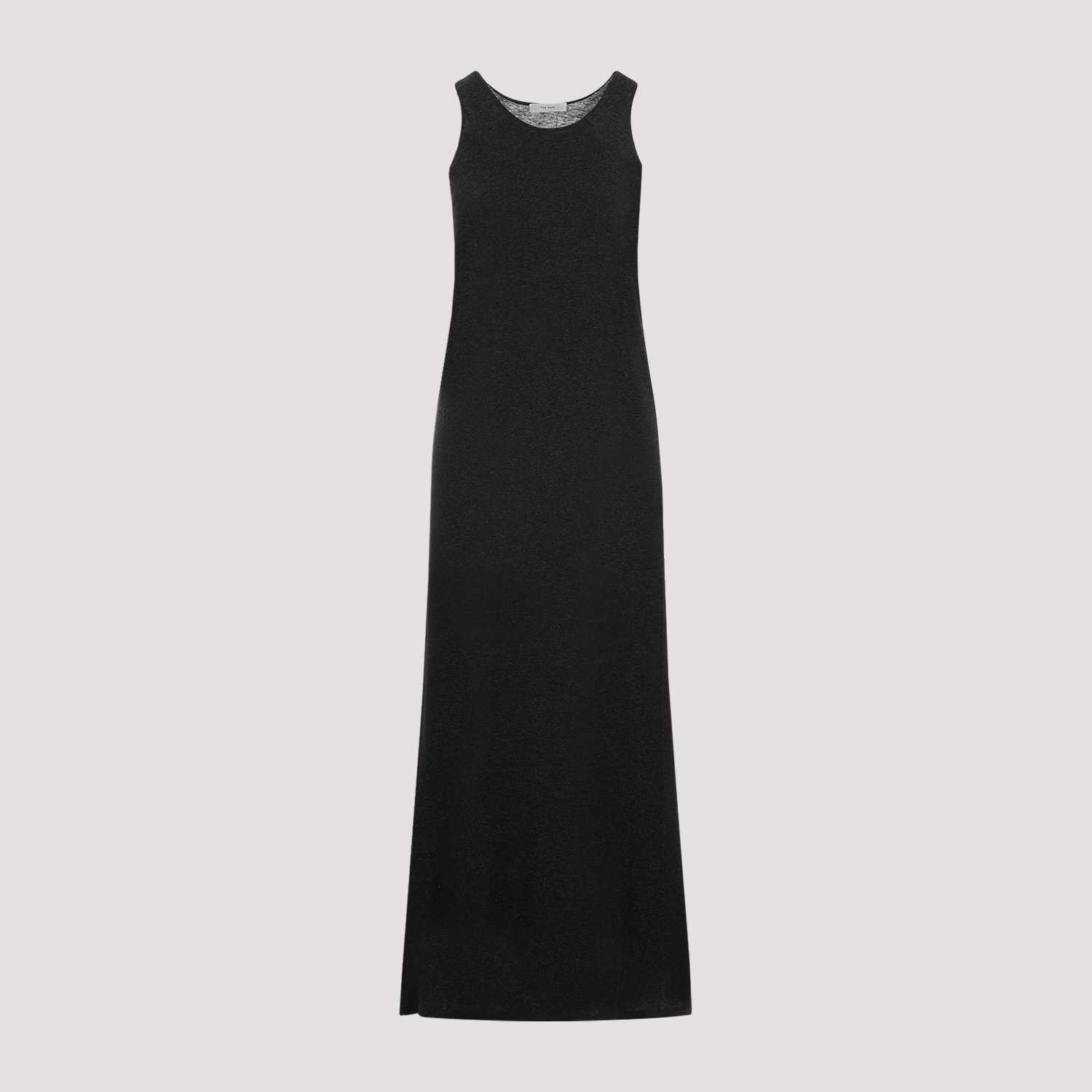 Shop The Row Farissa Dress In Dgm Dark Grey Melange