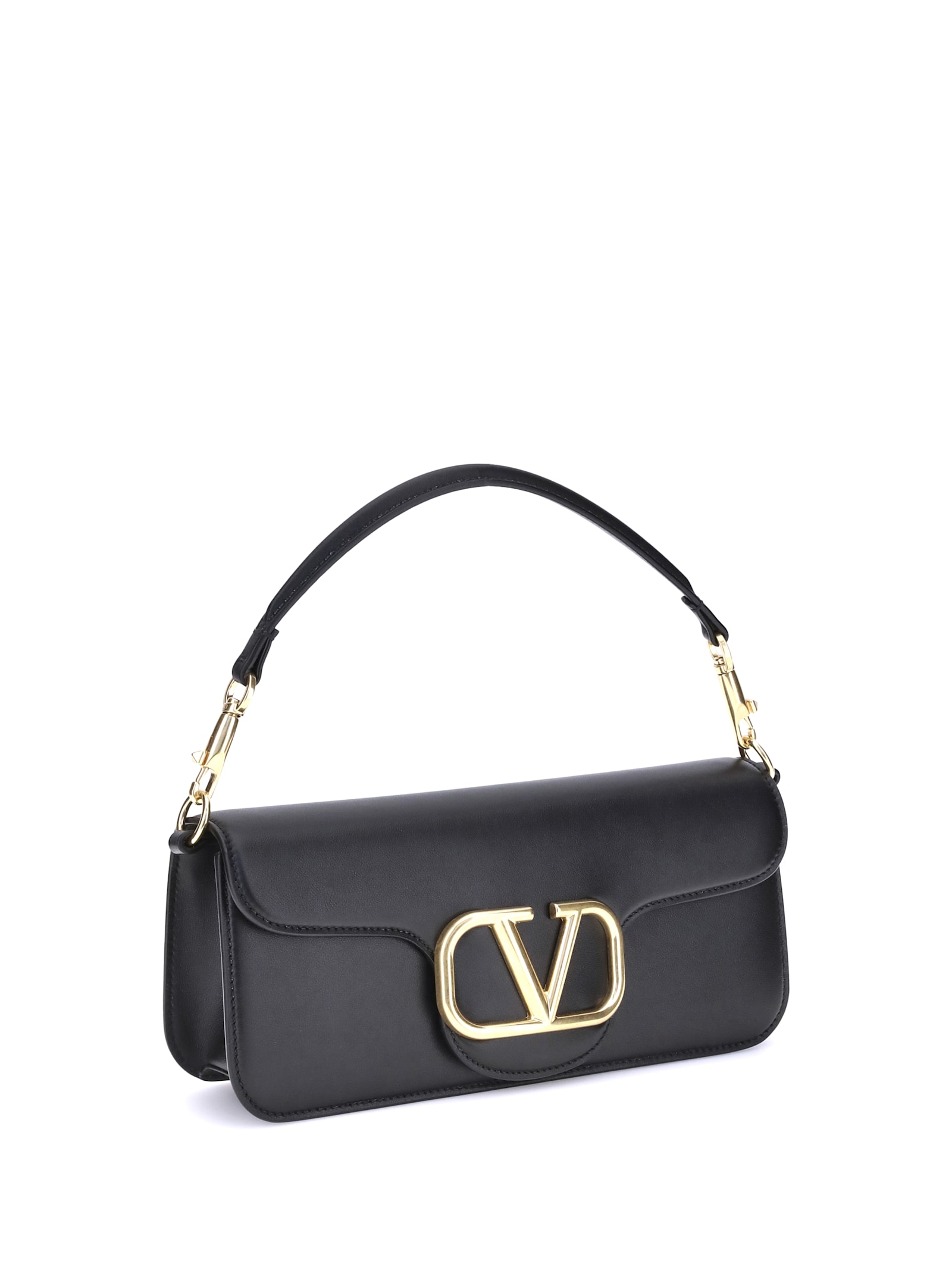 Valentino Vlogo Plaque Chained Shoulder Bag