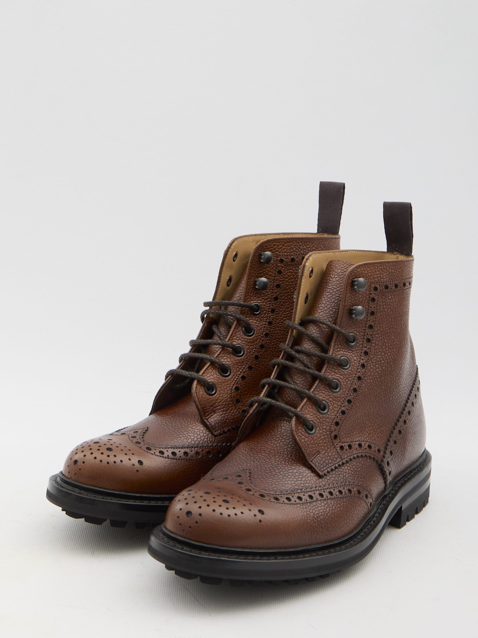 Shop Church's Mc Farlane Lw Lace-up Boot Brogue In Brown