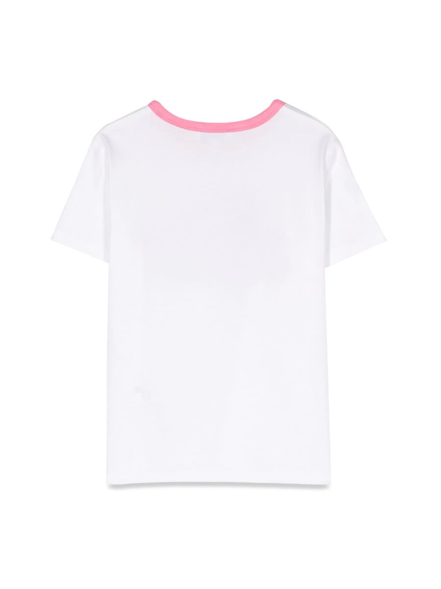 Shop Little Marc Jacobs T-shirt Logo In White