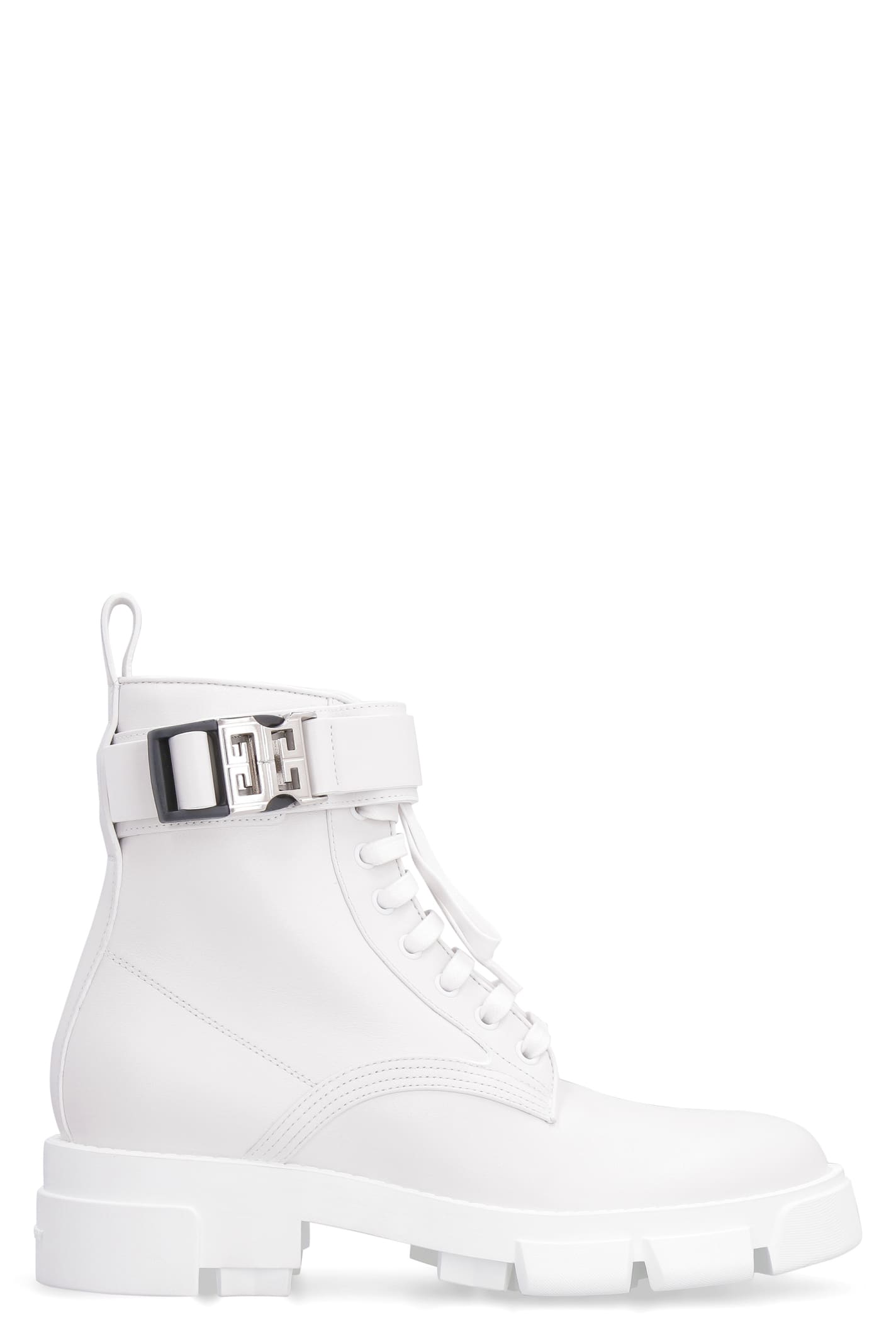 Givenchy Terra Leather Ankle Boots