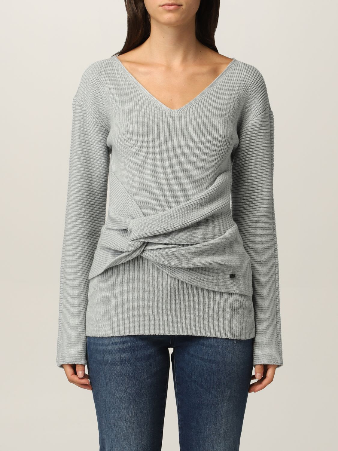 Emporio Armani Sweater Emporio Armani Ribbed Wool Sweater