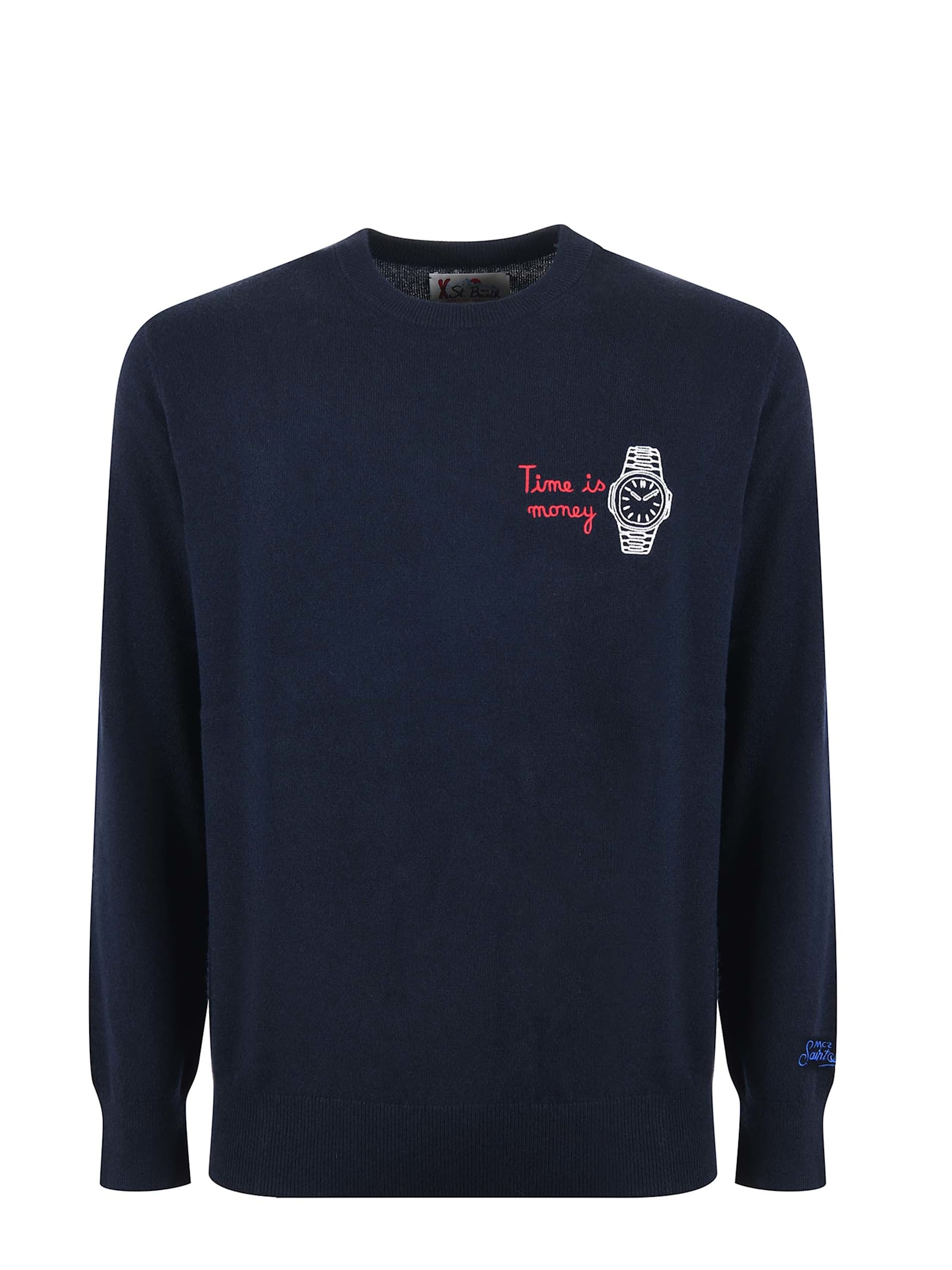 MC2 SAINT BARTH MC2 SAINT BARTH SWEATER IN WOOL AND CASHMERE 