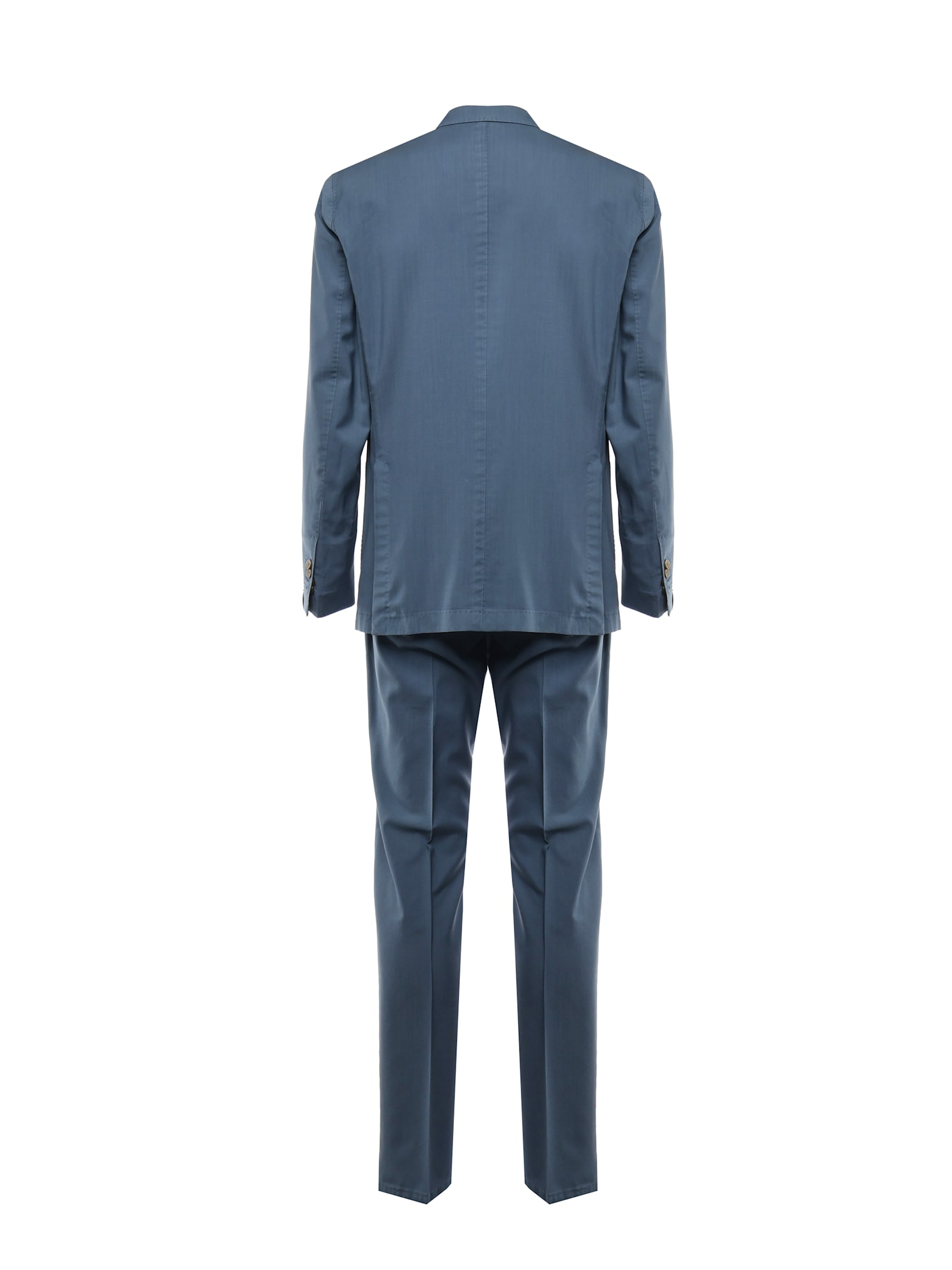 Santaniello Superlight Wool Suit In Multi