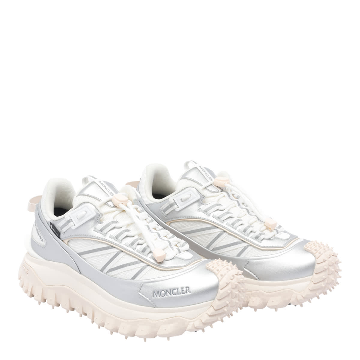 Moncler Trailgrip Gtx Sneakers In White
