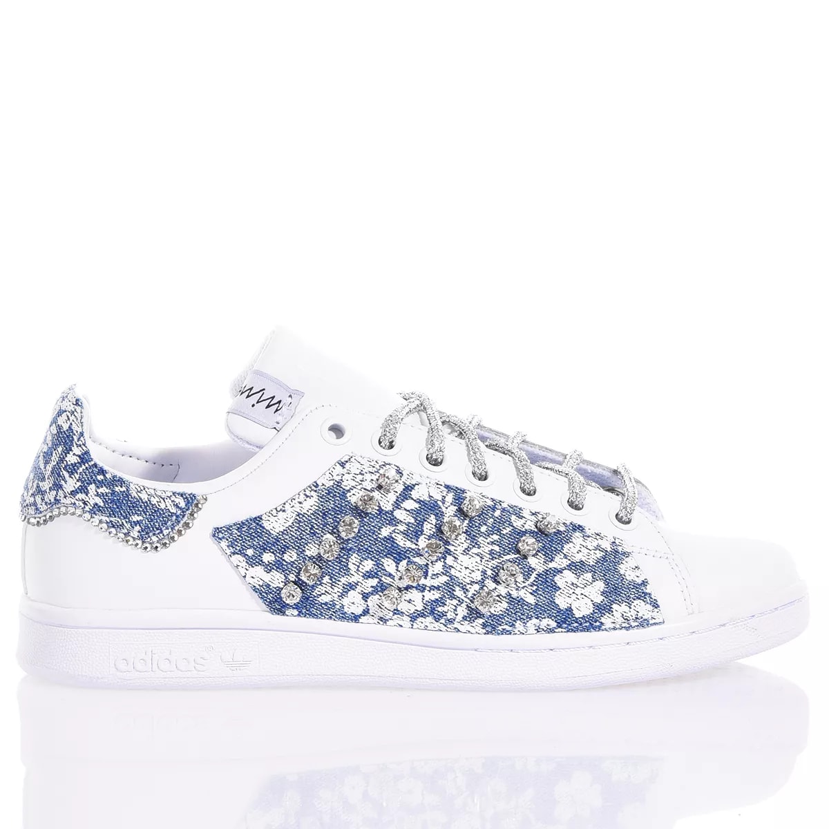 Adidas Stan Smith Flower Jeans