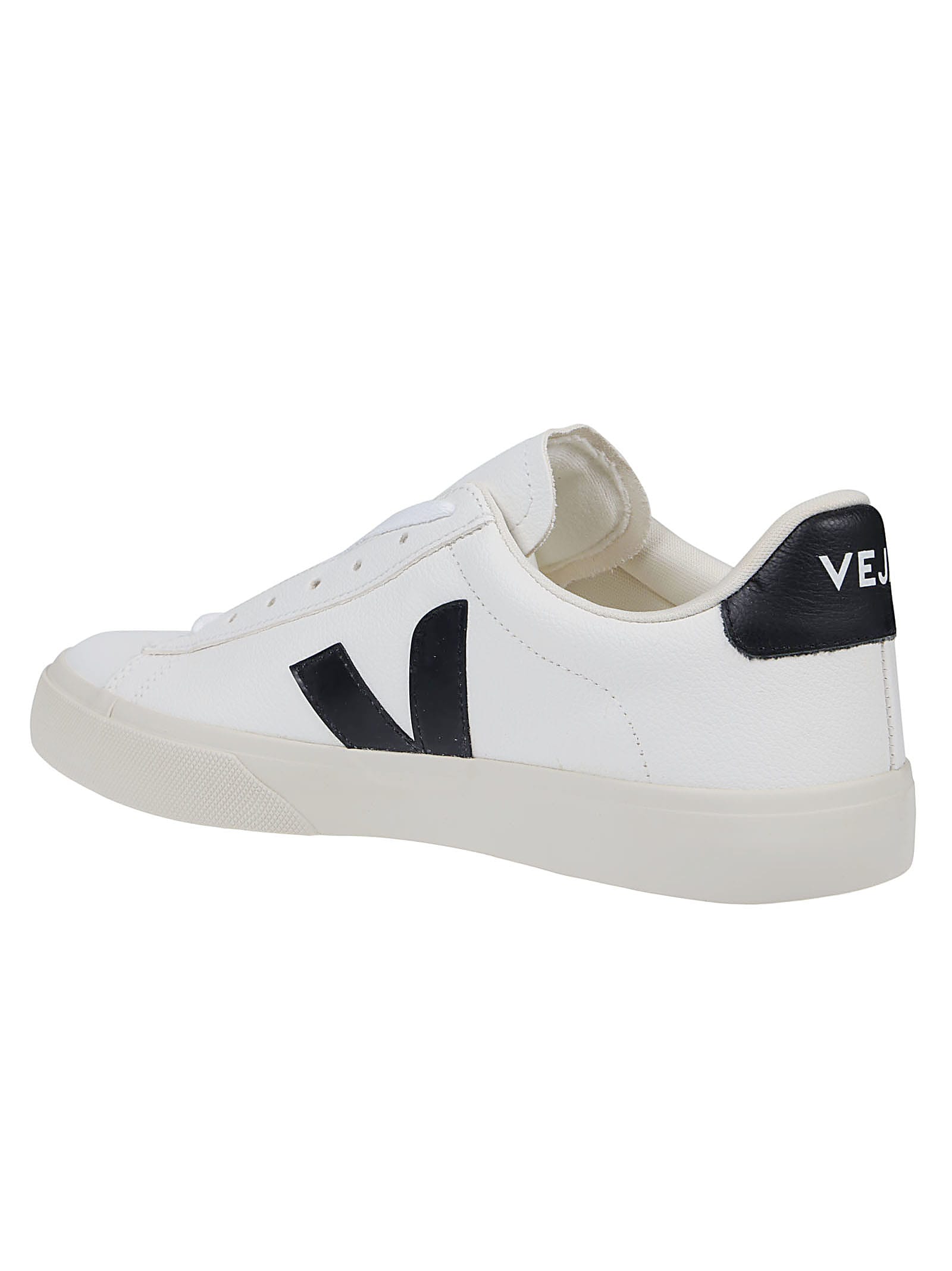 Veja Low Top Sneakers With Contrast Heel Tab In Animal Print