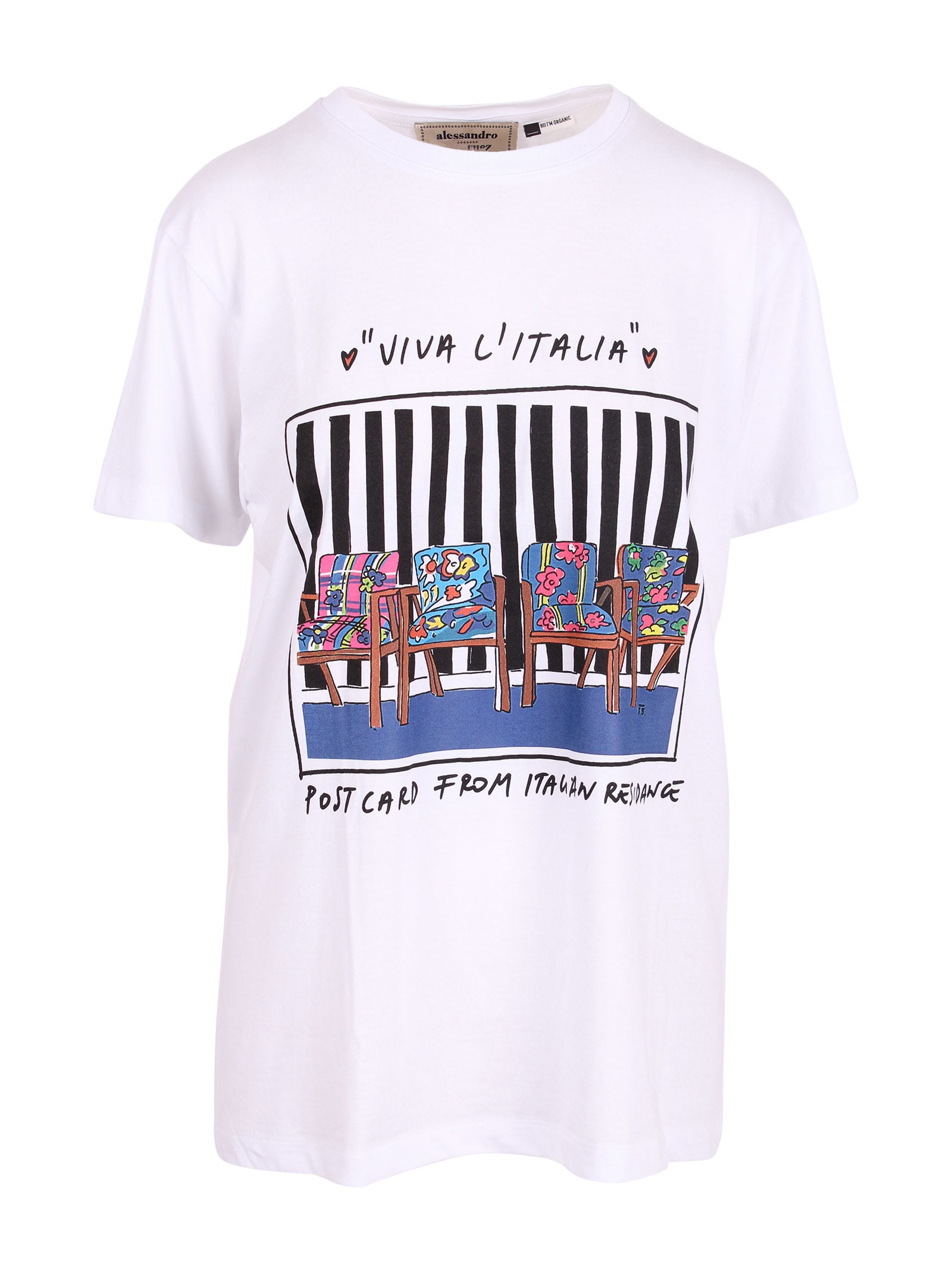 Alessandro Enriquez residance Print Cotton T-shirt