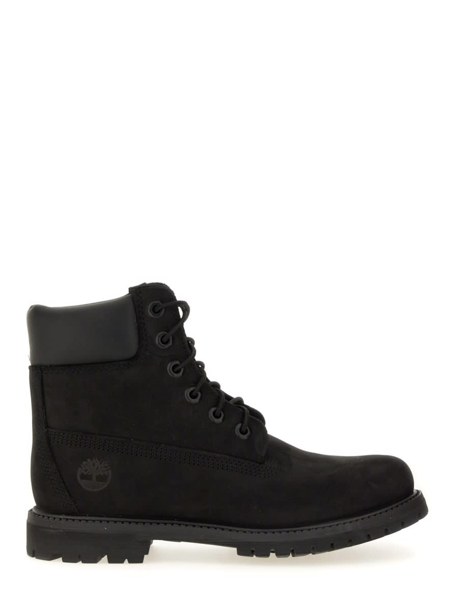 Shop Timberland ® Waterproof Lace-up Boot In Black