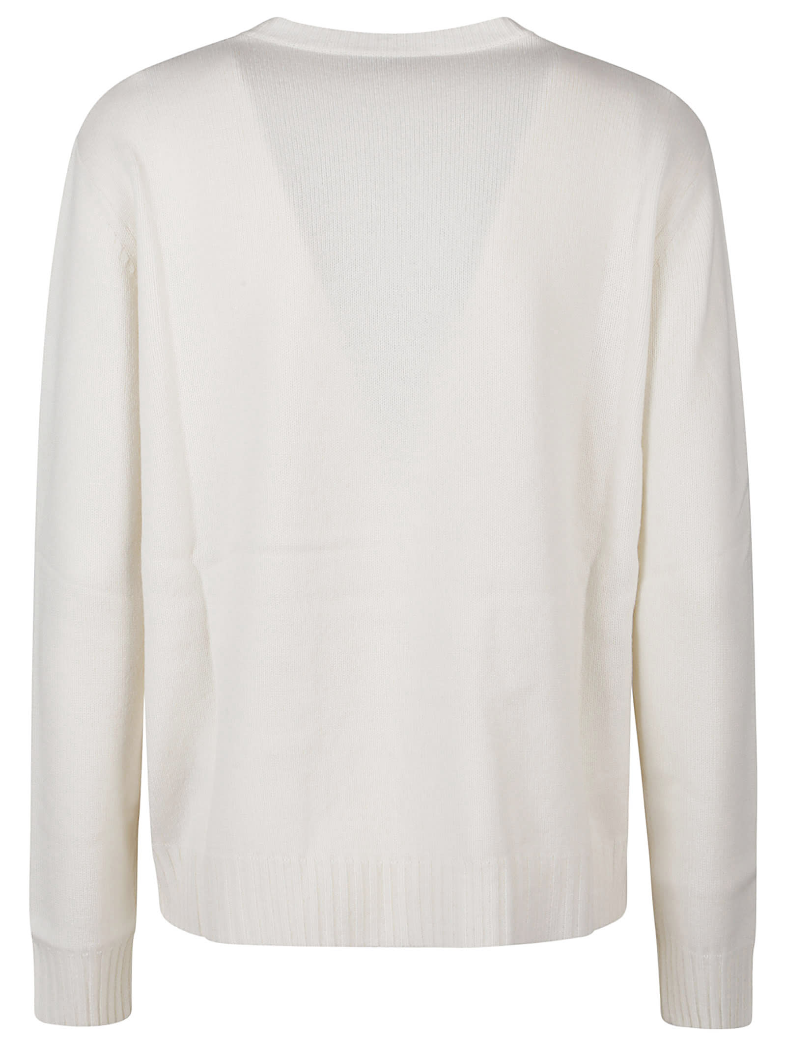 Shop Max Mara Viglio Sweater In Crema