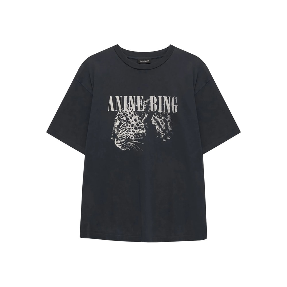 Anine Bing Cohen Tee T-shirt In Black