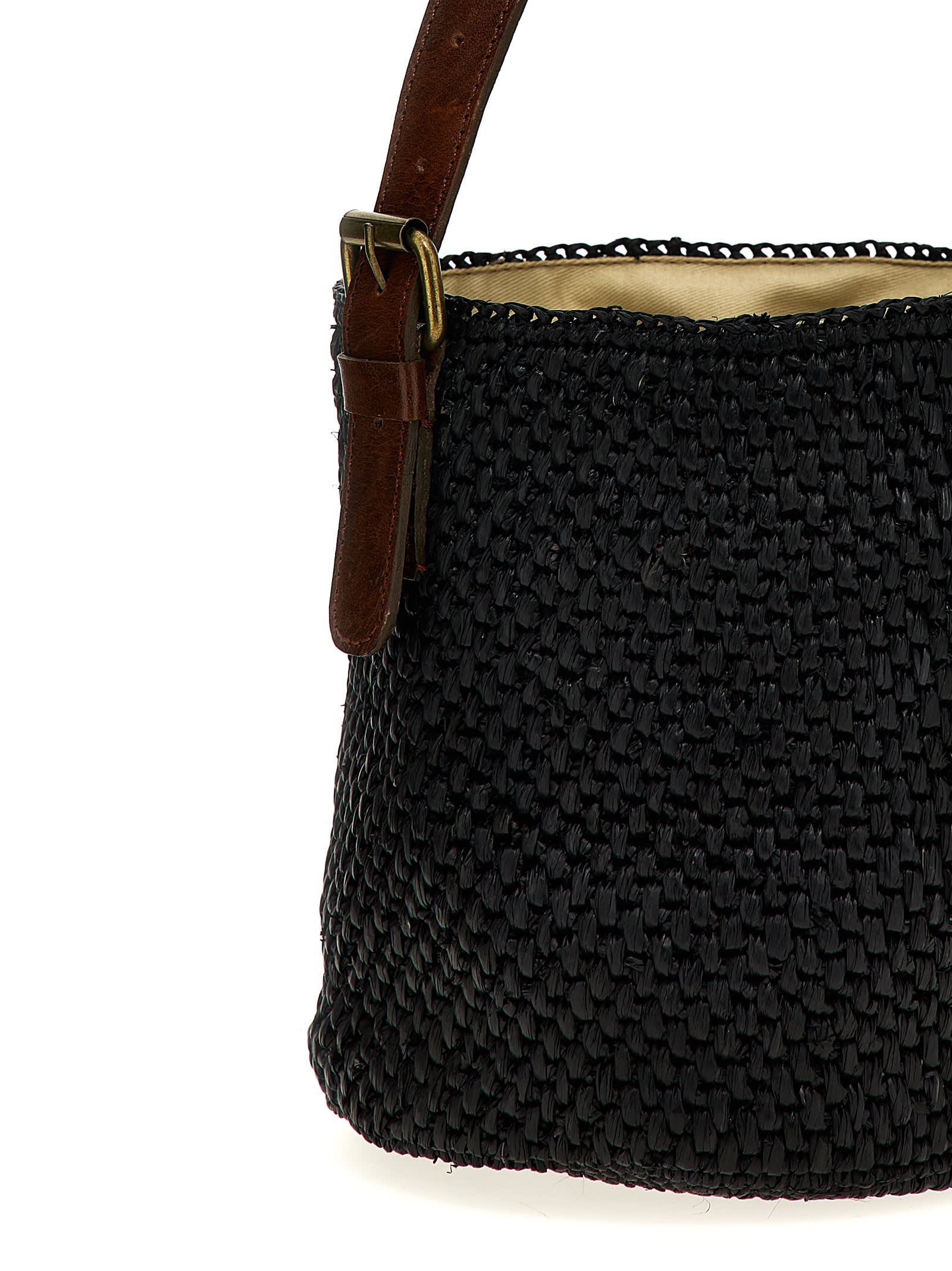 Shop Ibeliv Lova Handbag In Black