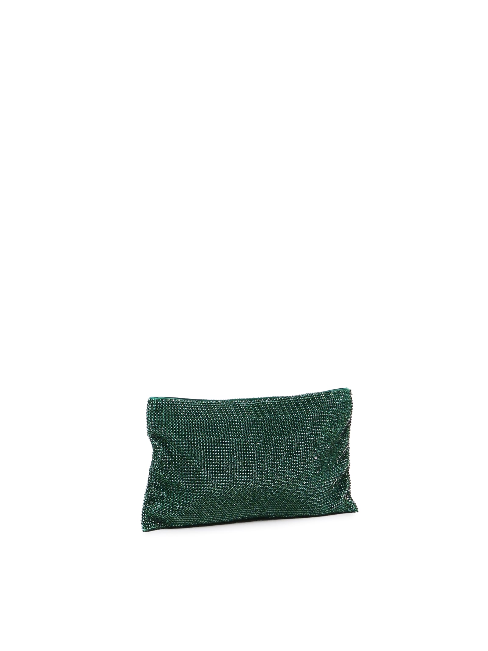 Shop Benedetta Bruzziches Pochette Your Best Friend La Petite In Green