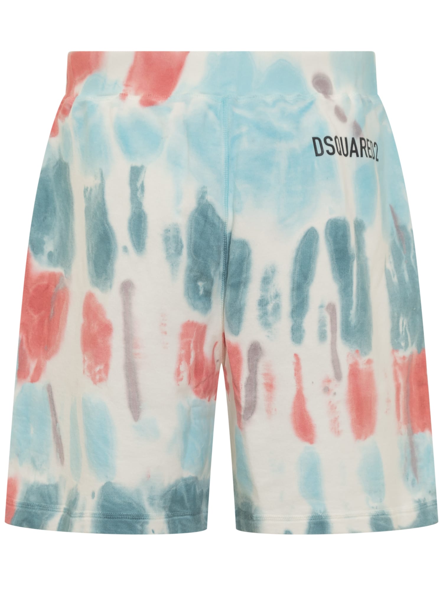 Shop Dsquared2 Tie-dye Shorts In Multiple Colors