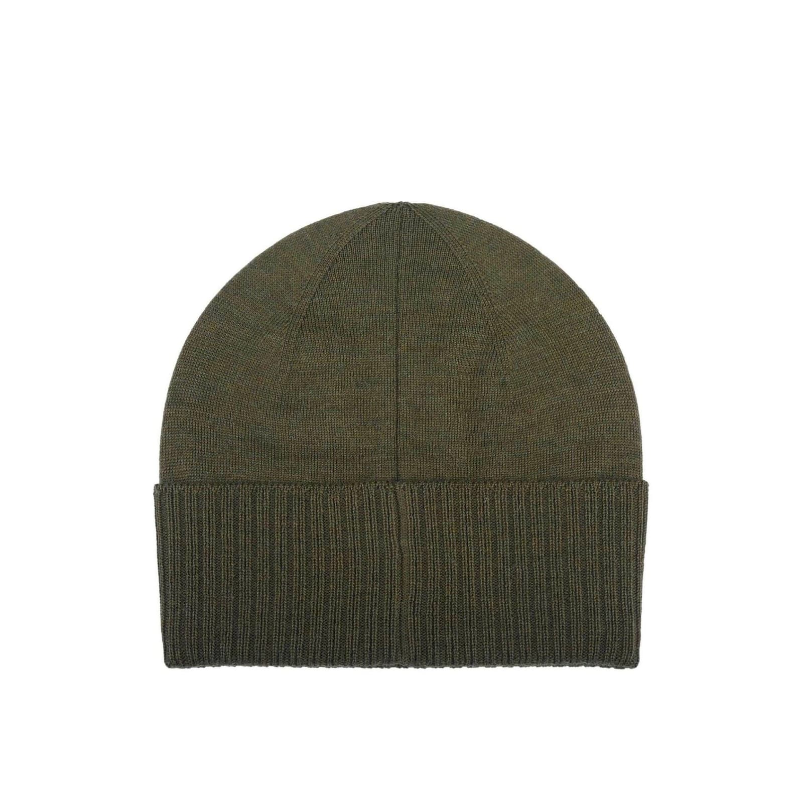 Shop Givenchy Wool Logo Hat In Green