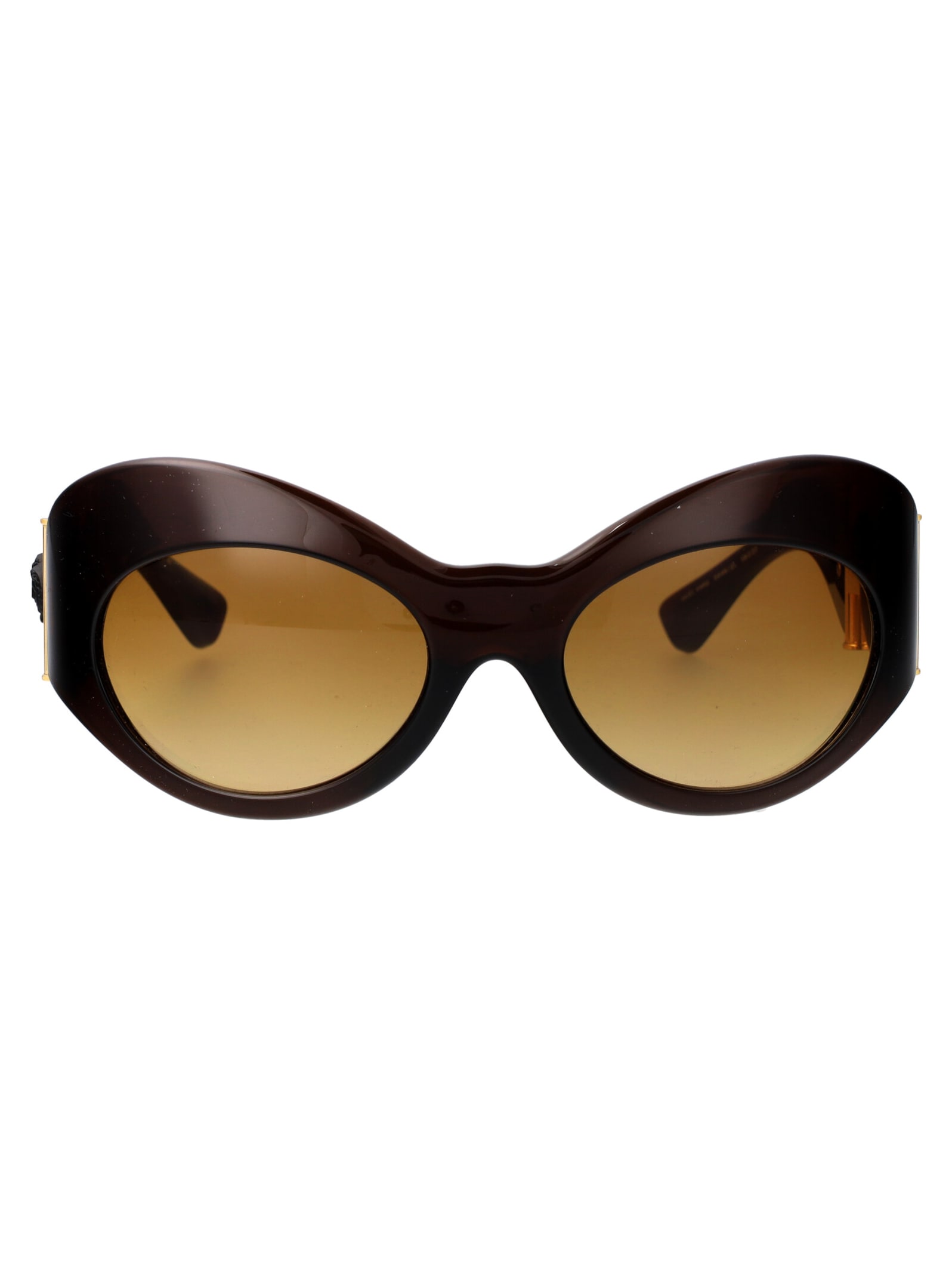 Versace 0ve4462 Sunglasses In Brown