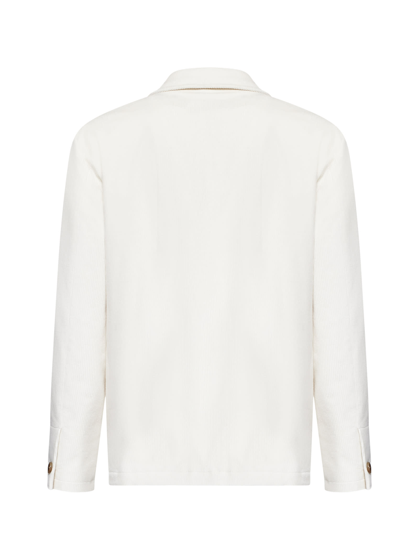 Shop Lardini Jacket In White