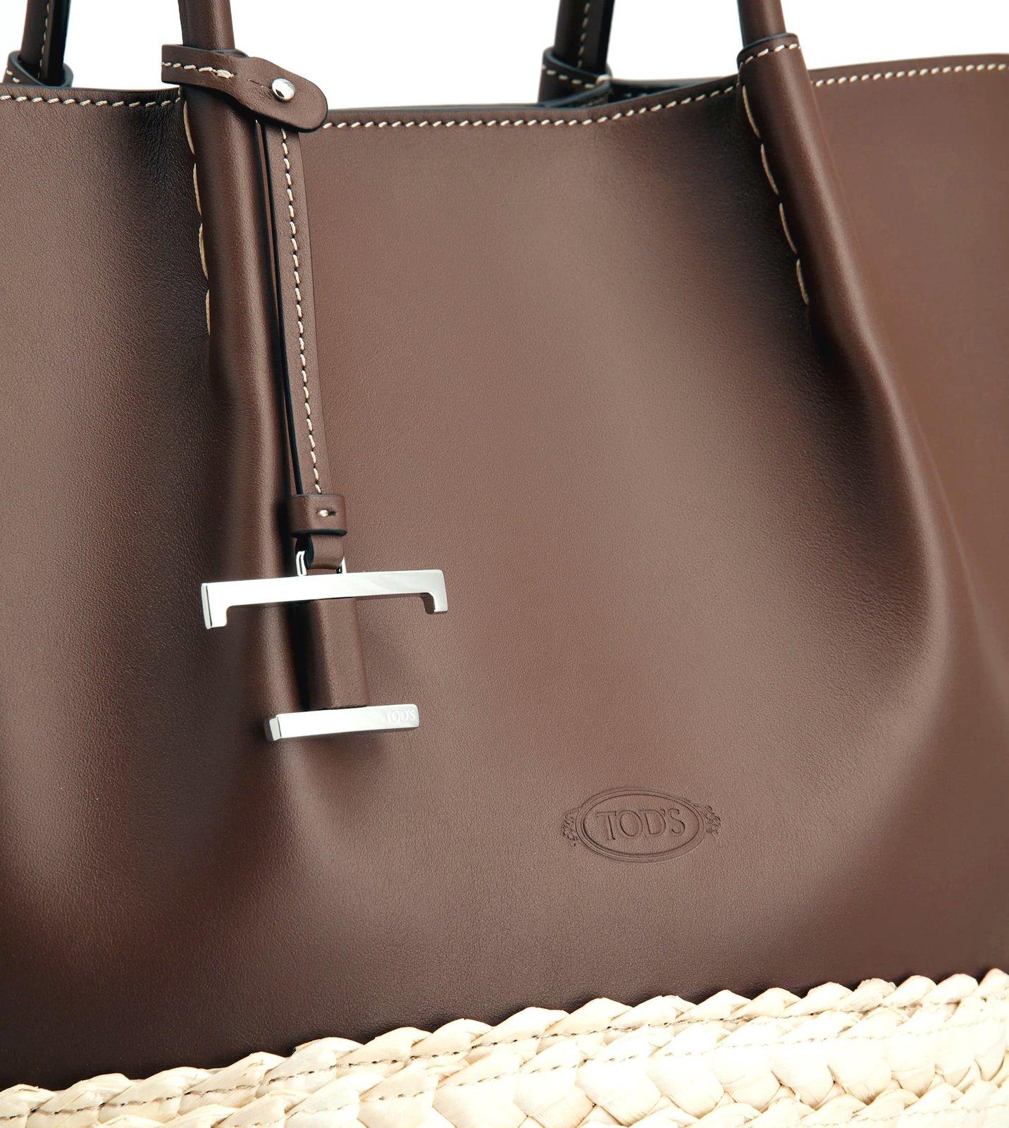 TOD'S MEDIUM BUX TOP HANDLE BAG