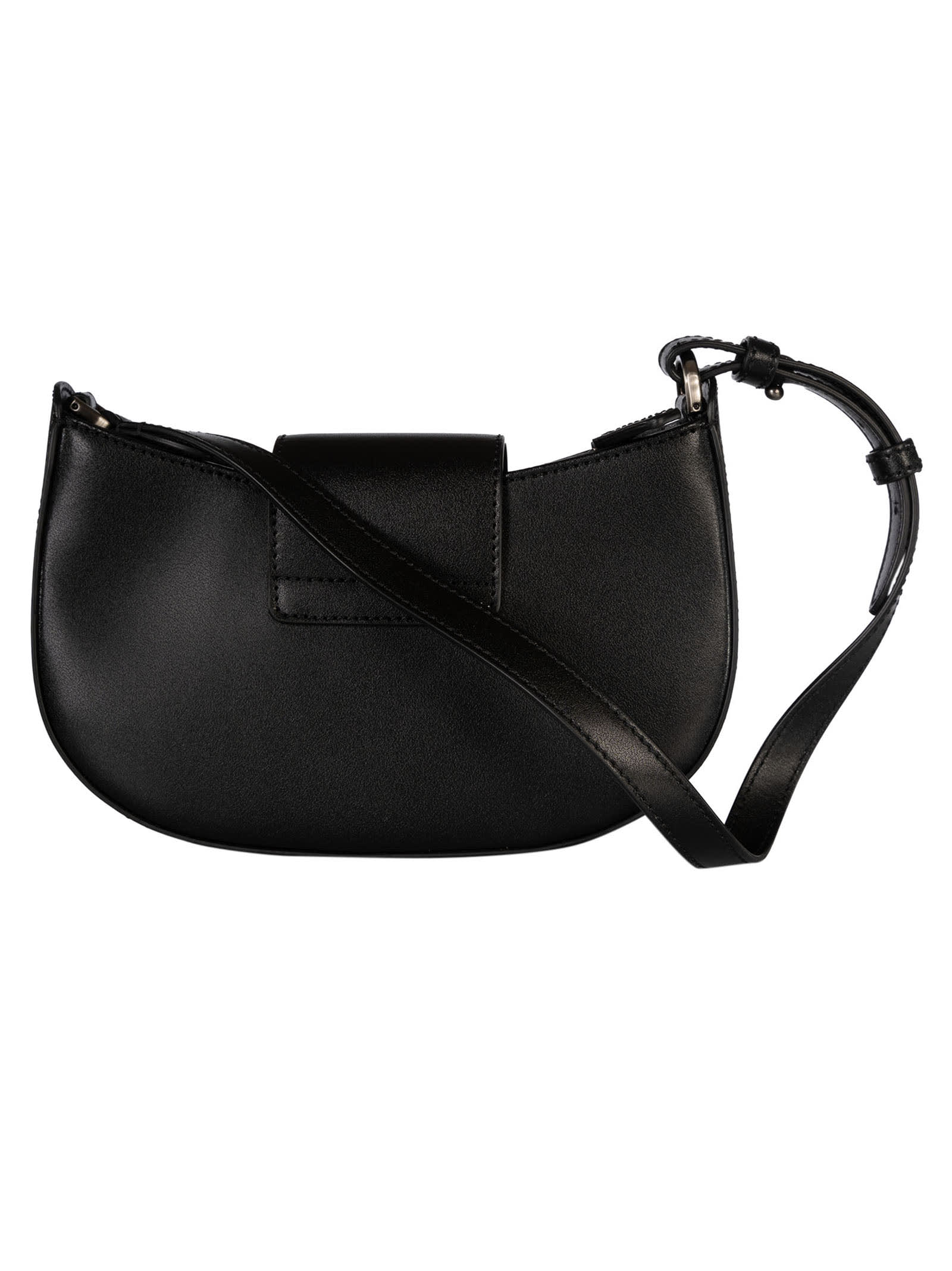 Shop Hogan H Plexi Shoulder Bag In Black