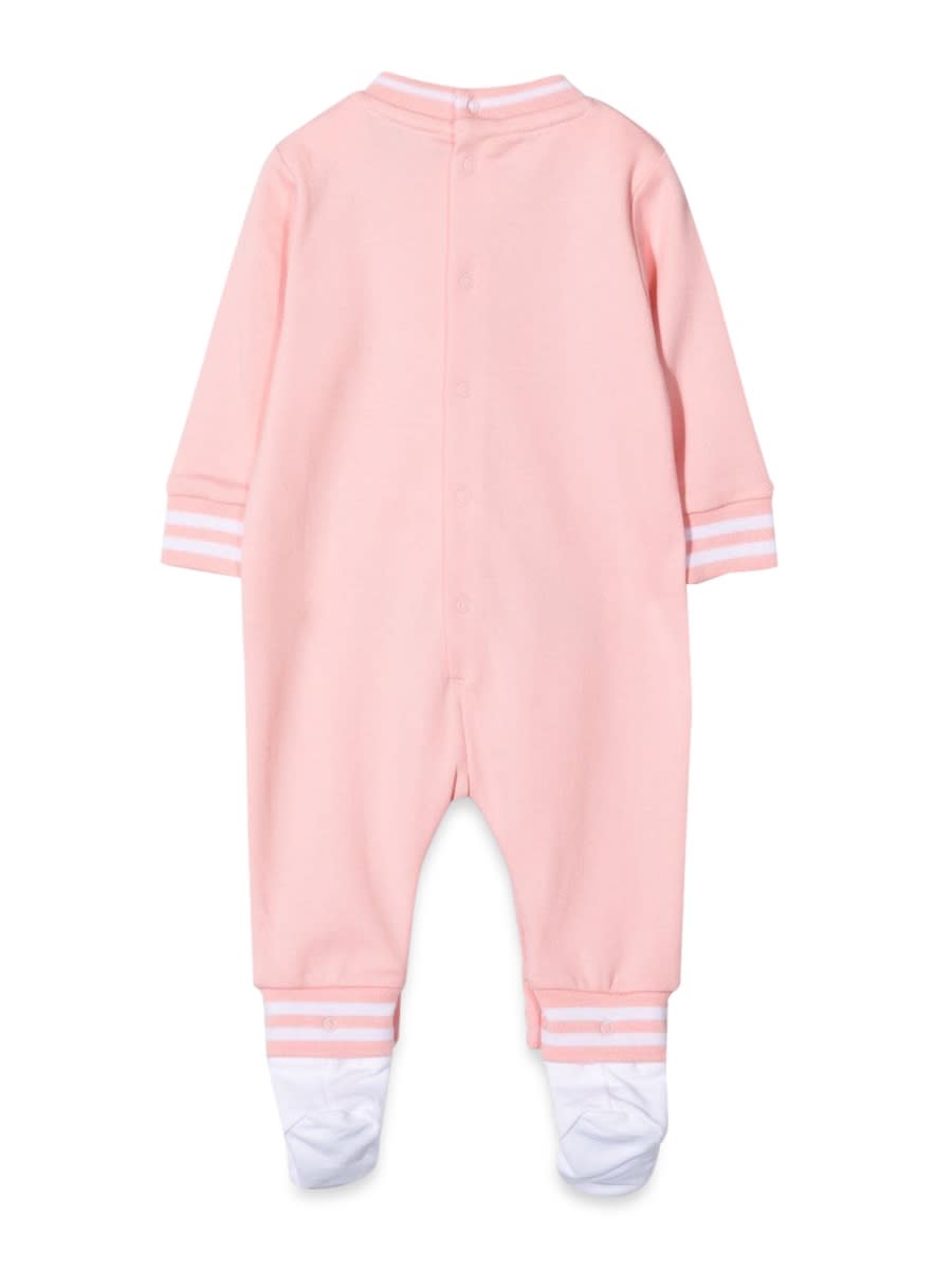 Shop Moschino Baby Grow In Pink
