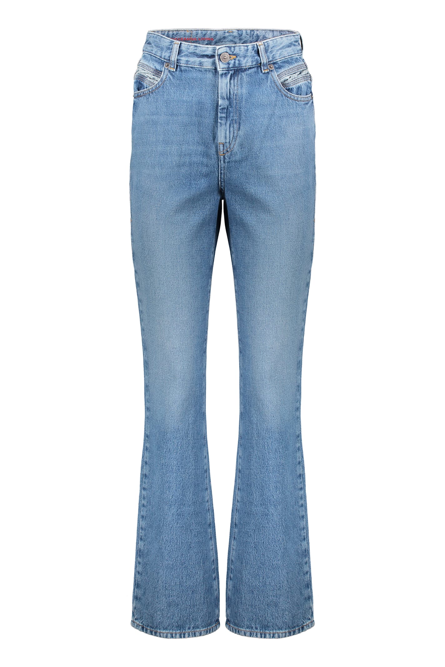 Diesel Light Denim Flared Pants