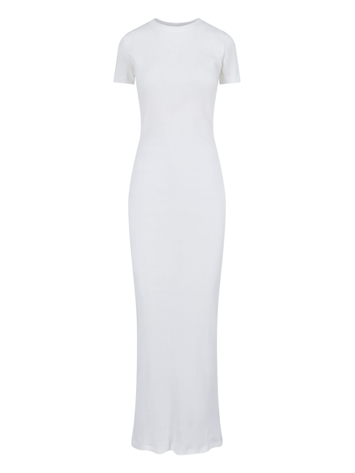 Shop Ludovic De Saint Sernin Maxi Shift Dress In White