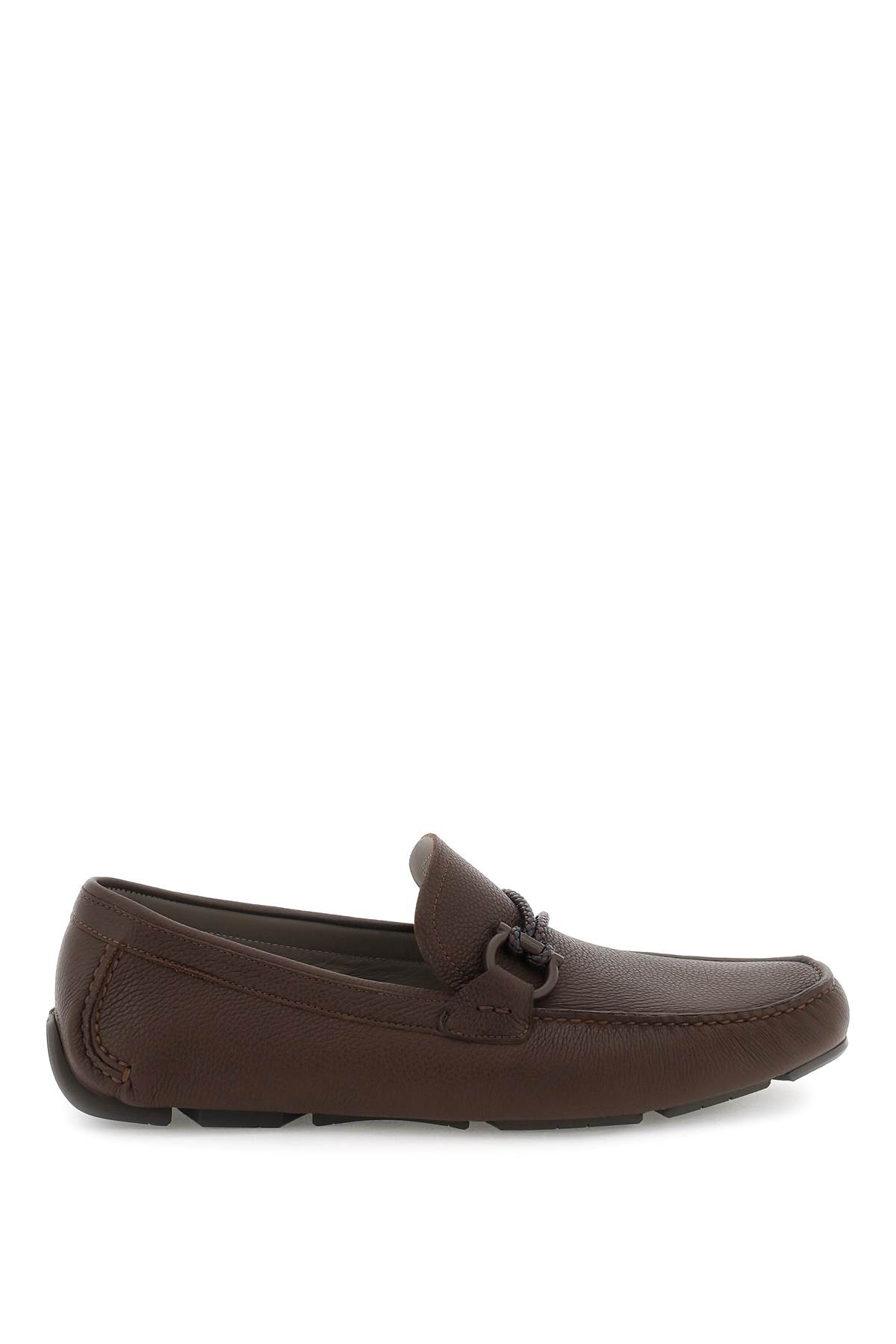 Ferragamo Gancini-ornament Driver Loafers