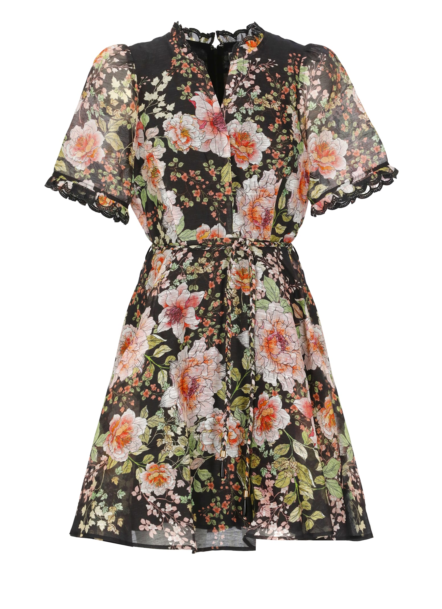 Silk And Linen Dress