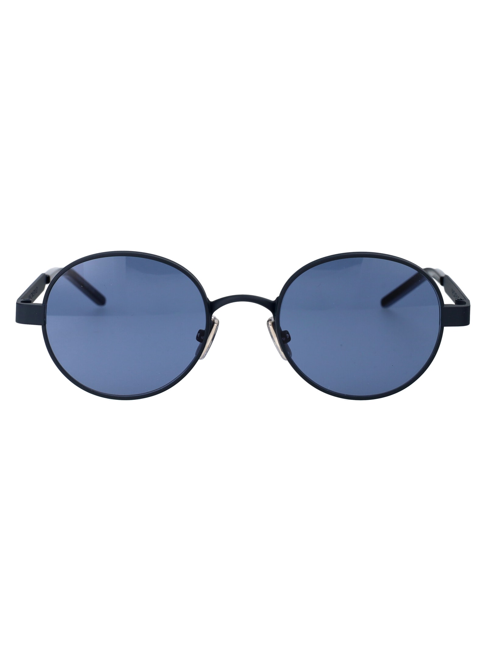 Shop Givenchy G Ride Sunglasses In 91v Matte Blue / Blue