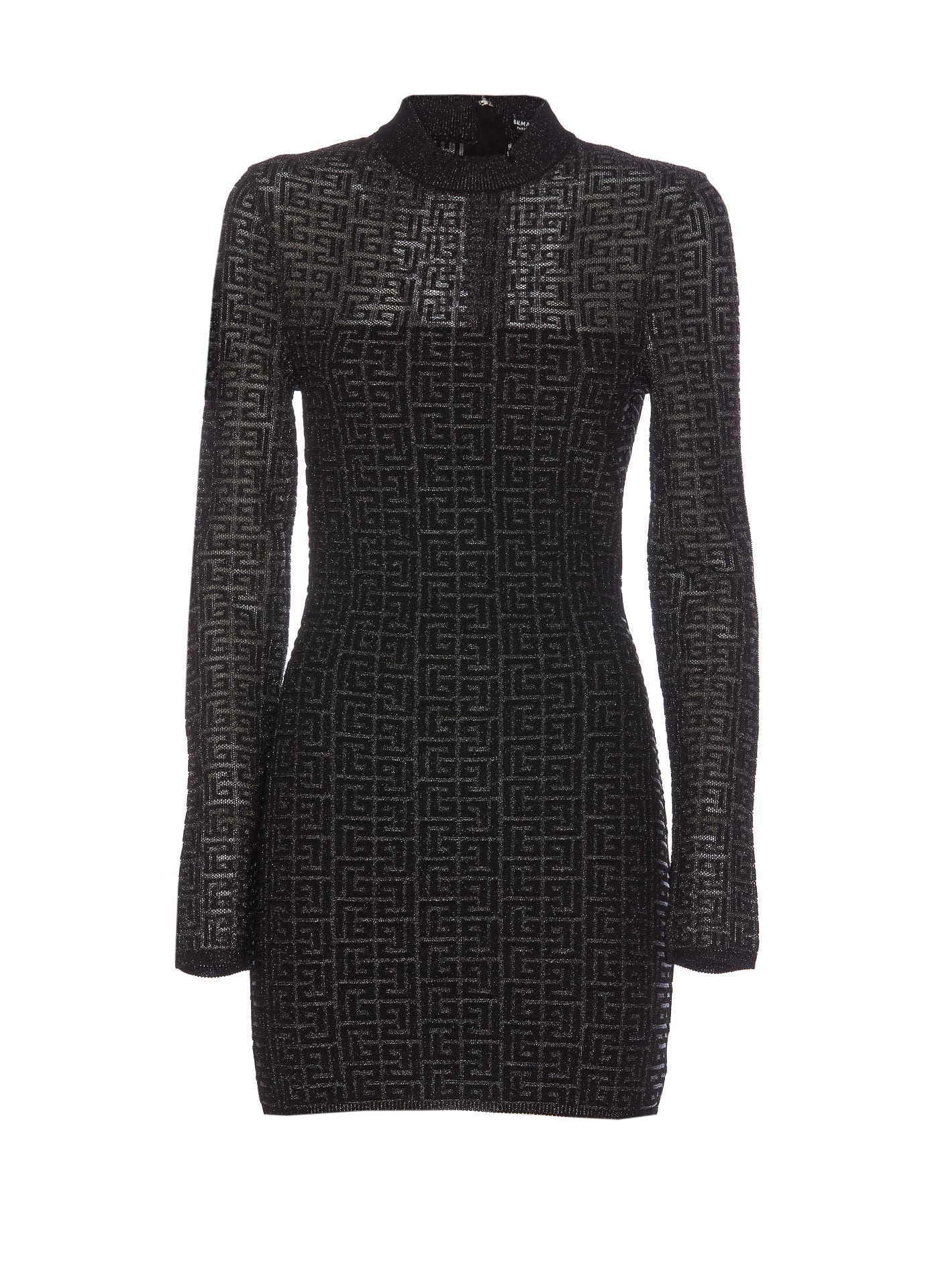 Shop Balmain Short Is Dress In Black