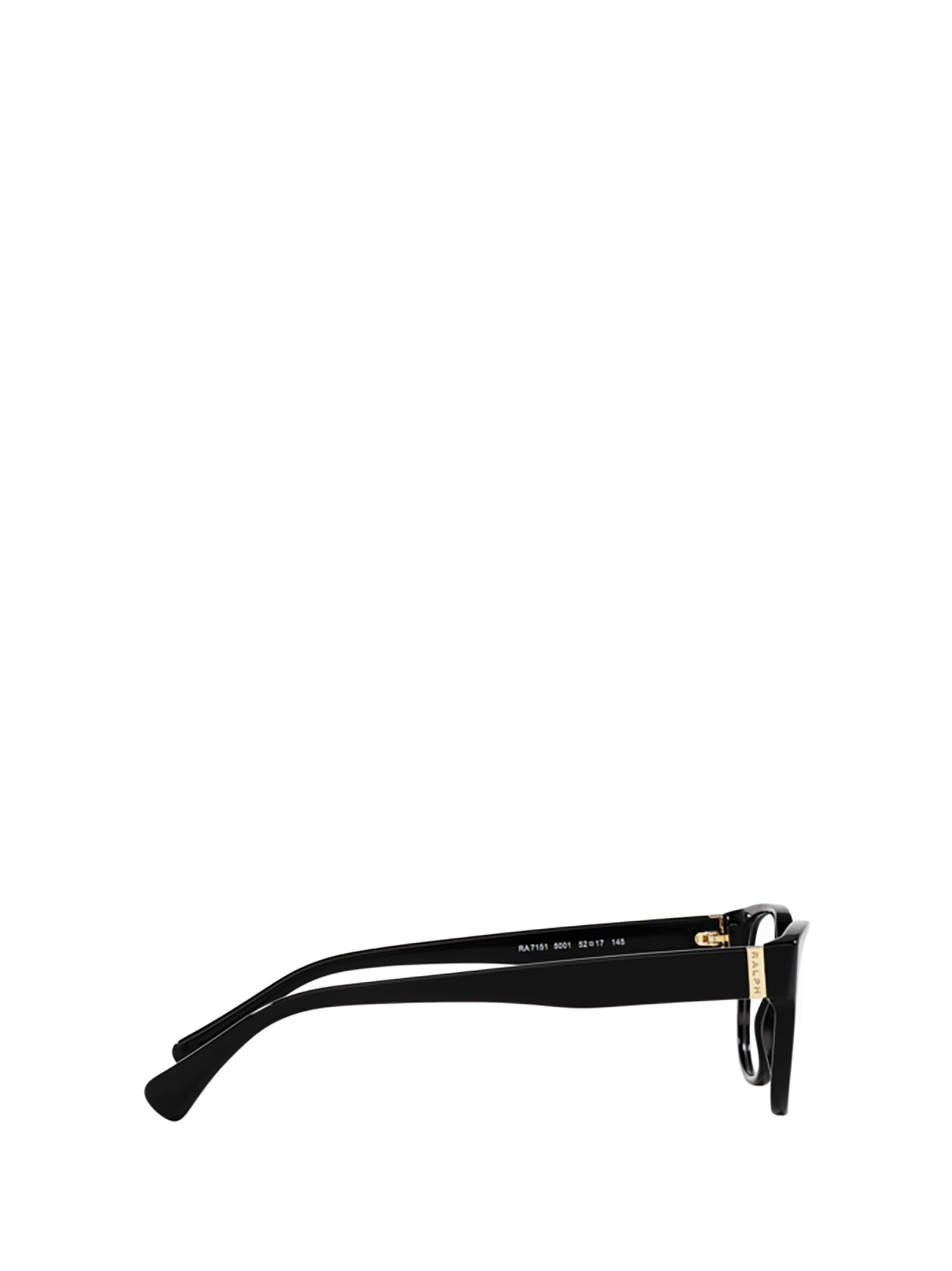 Shop Polo Ralph Lauren Ra7151 Shiny Black Glasses