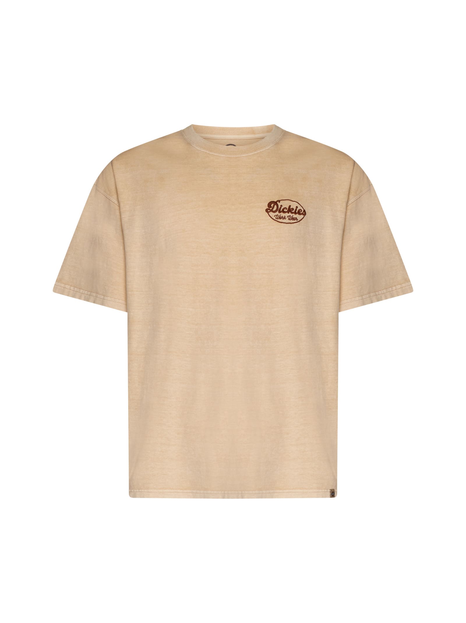 Shop Dickies T-shirt In Apricot