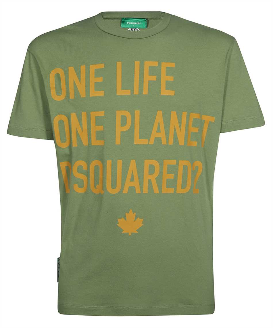 Dsquared2 Logo Cotton T-shirt - Dsquared2 - Modalova