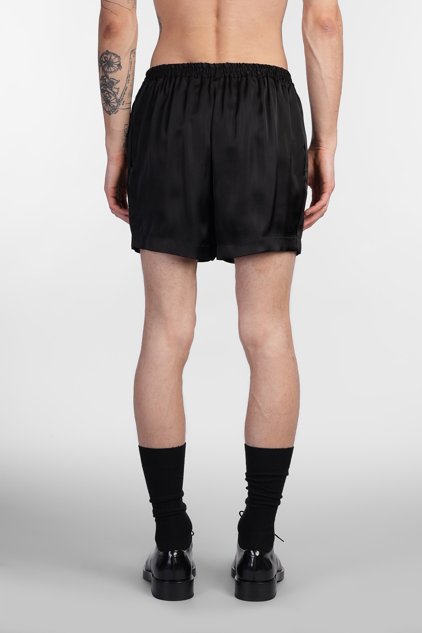 Sapio N 42 Shorts In Black Triacetate In Black