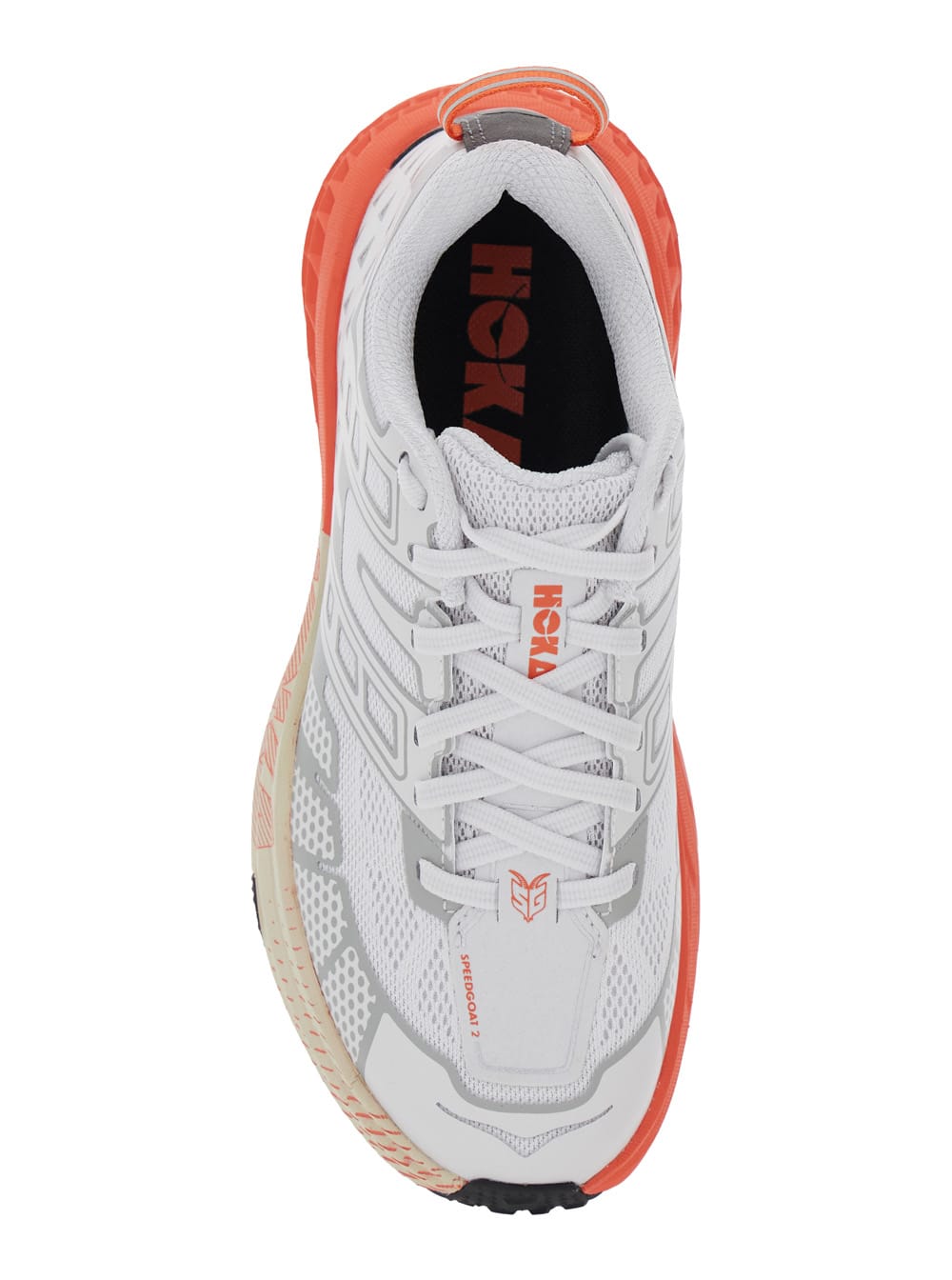 Hoka Speedgoat Lace-up Sneakers In White