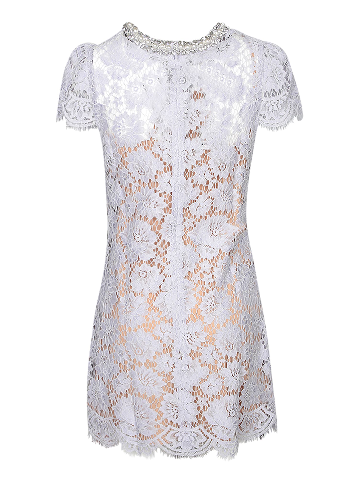 Self-portrait Floral Lace Mini Dress