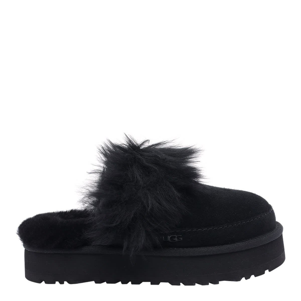 Ugg Disquette Chalet Mules In Black