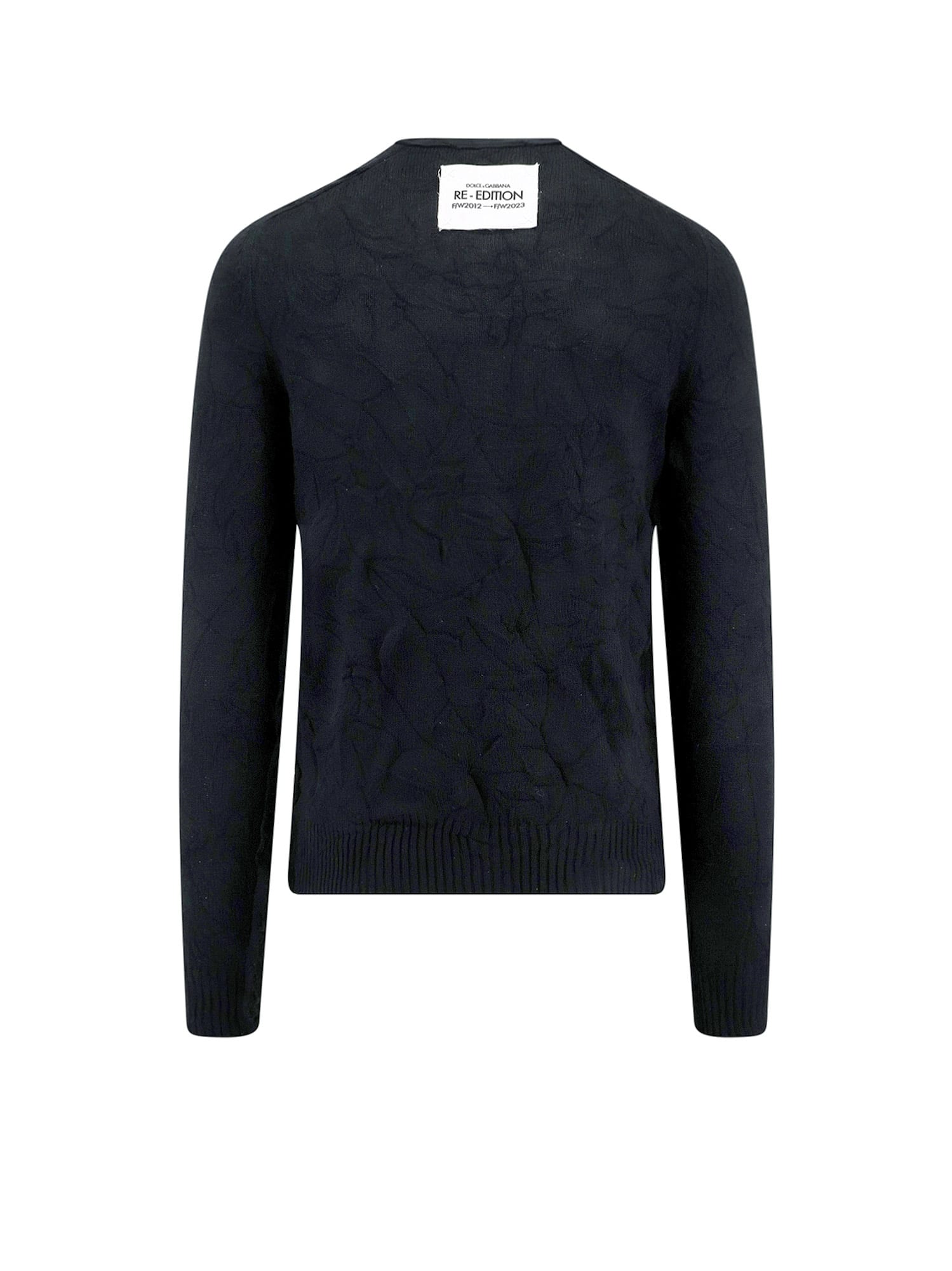 Shop Dolce & Gabbana Sweater In Black