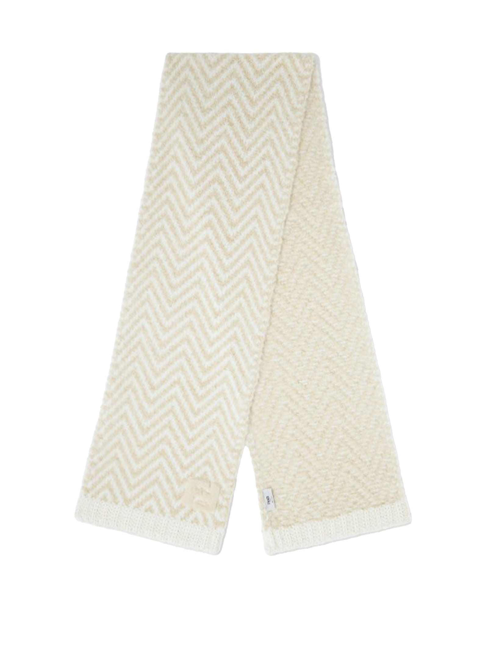 Fendi Scarfs Ivory In Neutral
