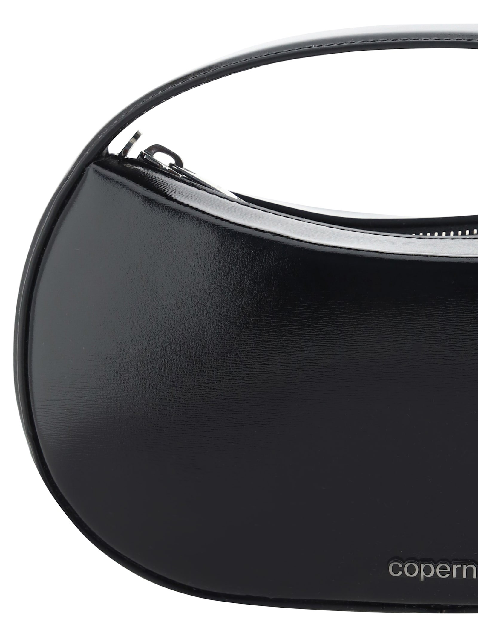 Shop Coperni Small Sound Swipe Handbag In Black