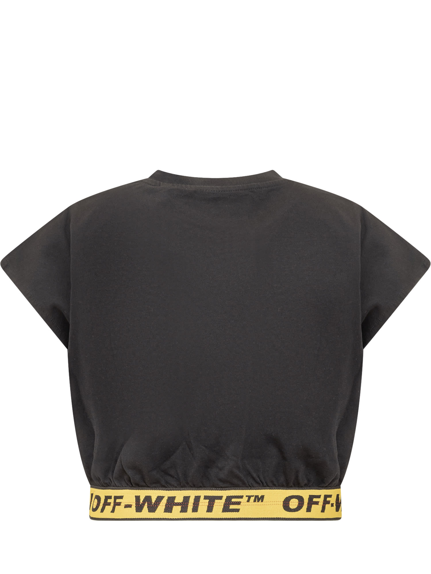 Shop Off-white Industrial Logo T-shirt In Nero