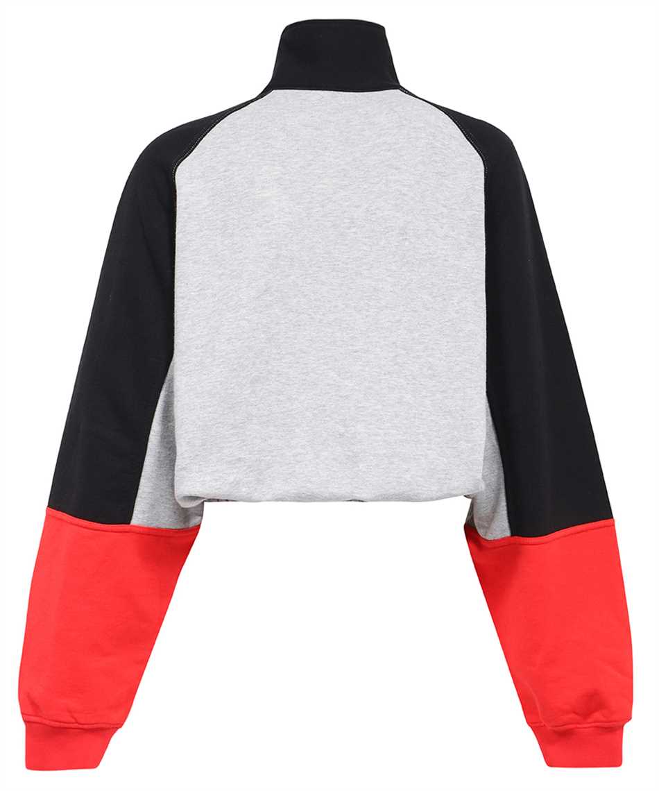 Dsquared2 D2 Athletic Panelled Sweatshirt In Grey