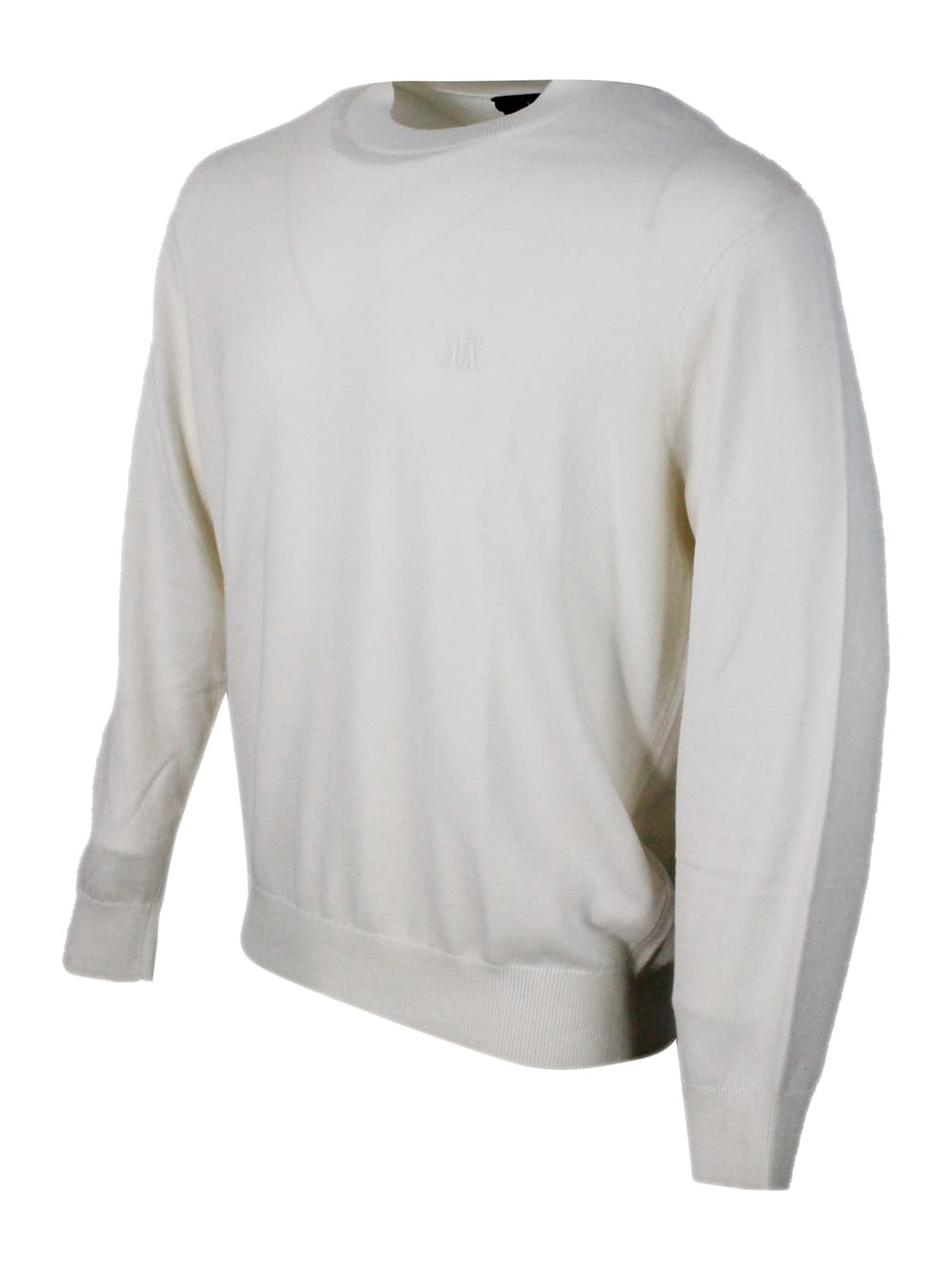 Armani Exchange Sweaters In White