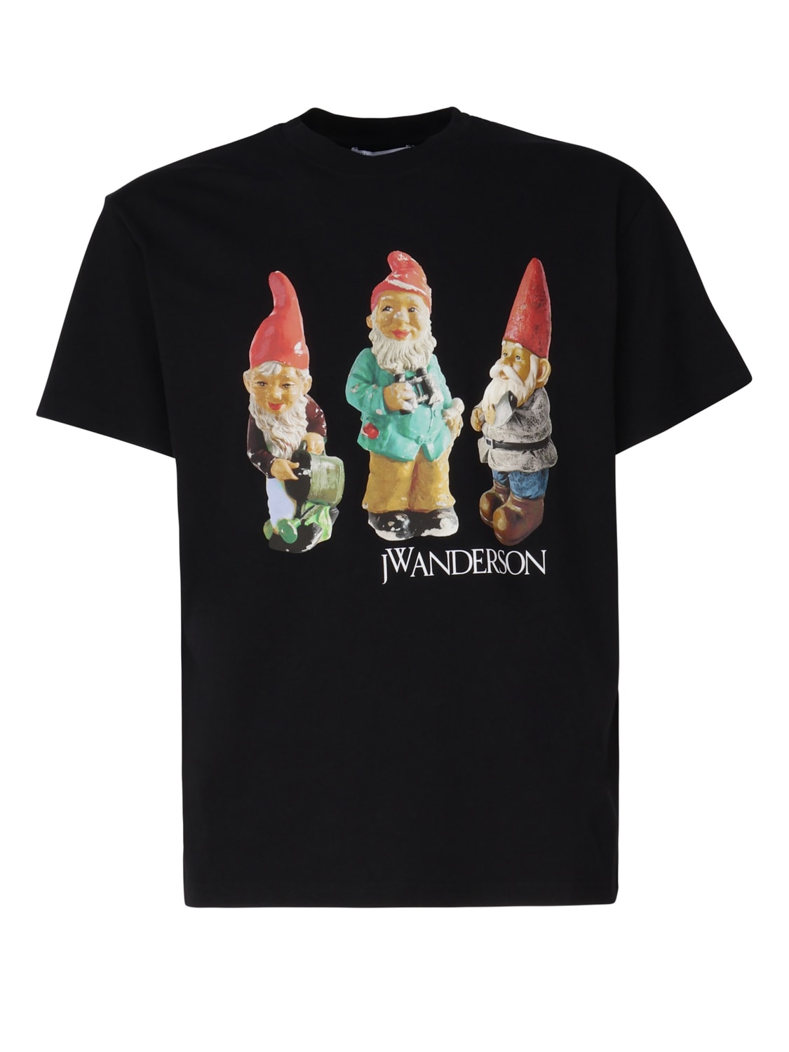 Shop Jw Anderson T-shirt With Print In Black
