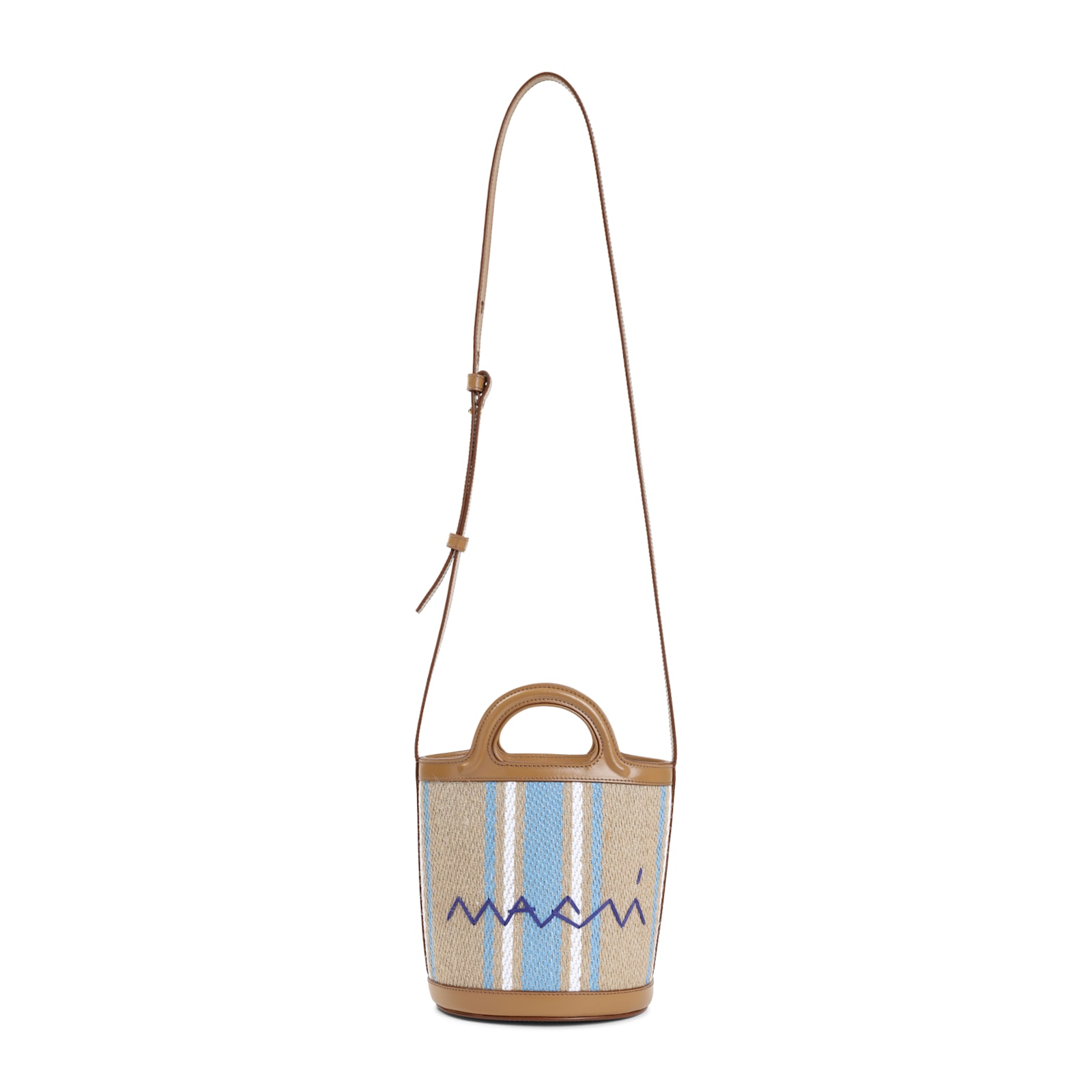 MARNI TROPICALIA MINI BUCKET HANDBAG