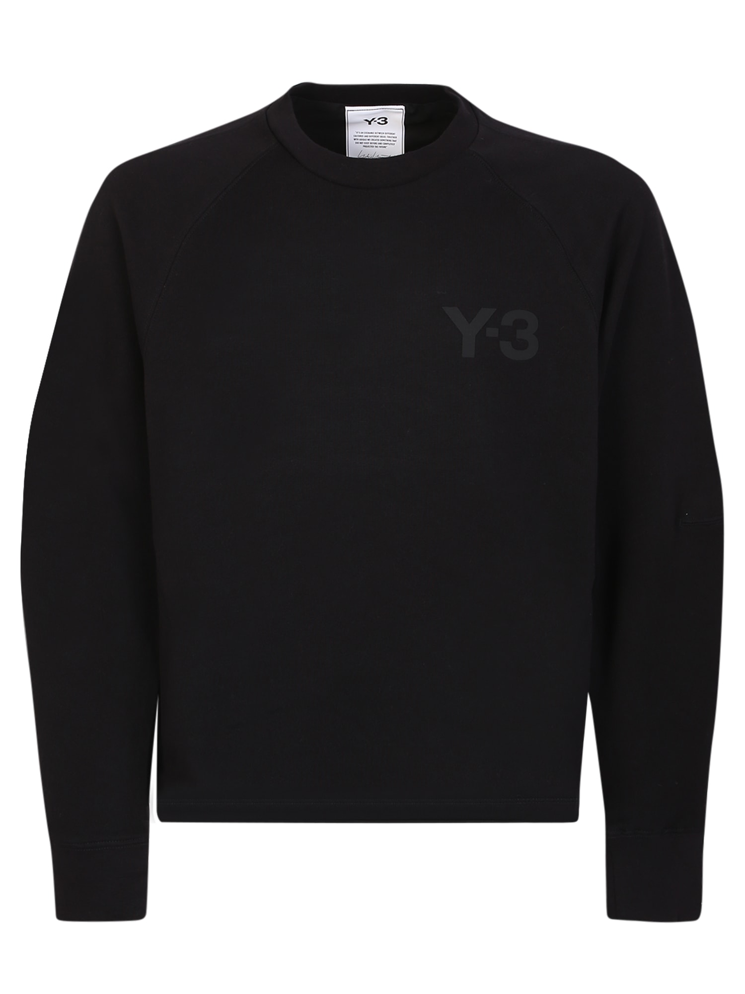 Y-3 Adidas Basic Roundneck Oversize Sweatshirt