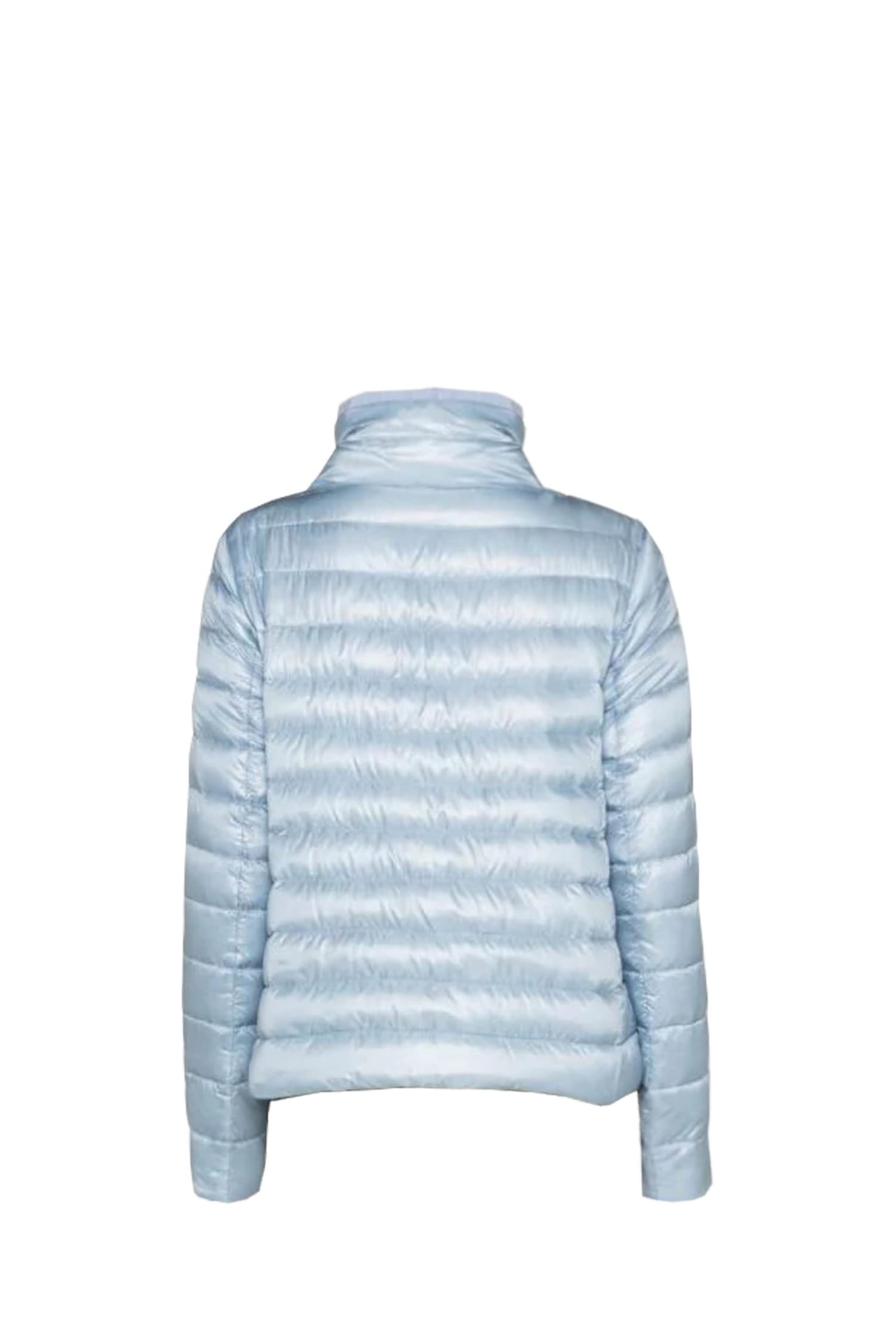 Shop Herno Jacket In Clear Blue