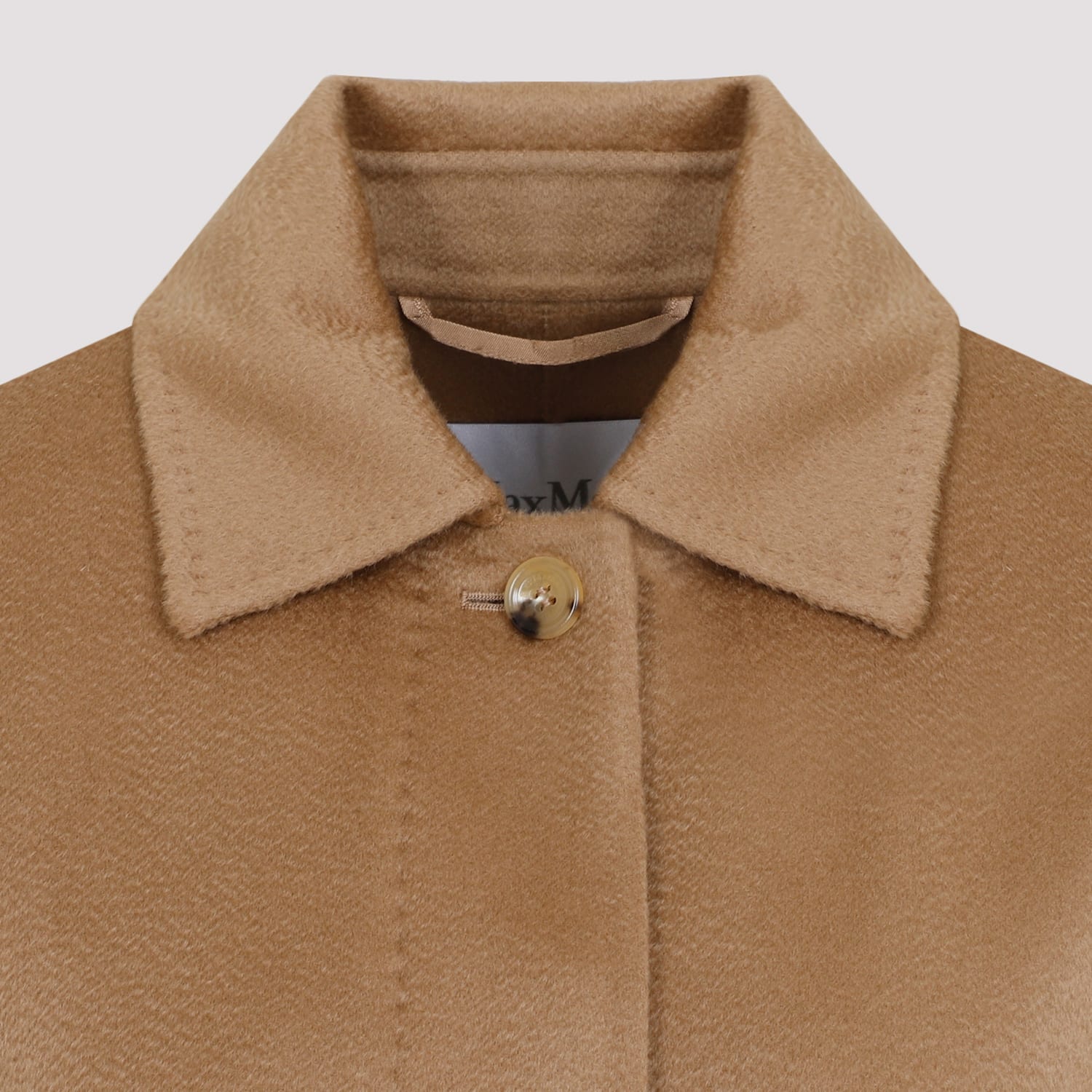 Shop Max Mara Midas Coat In Camel